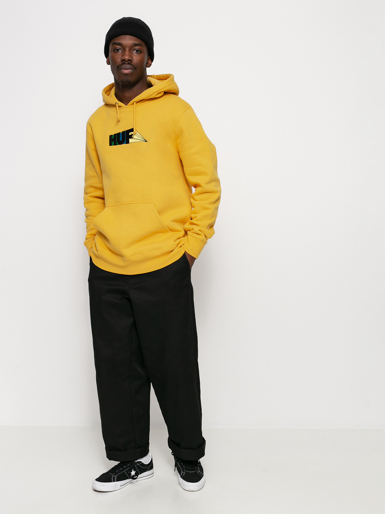 HUF Spectrum HD Hoodie (golden)