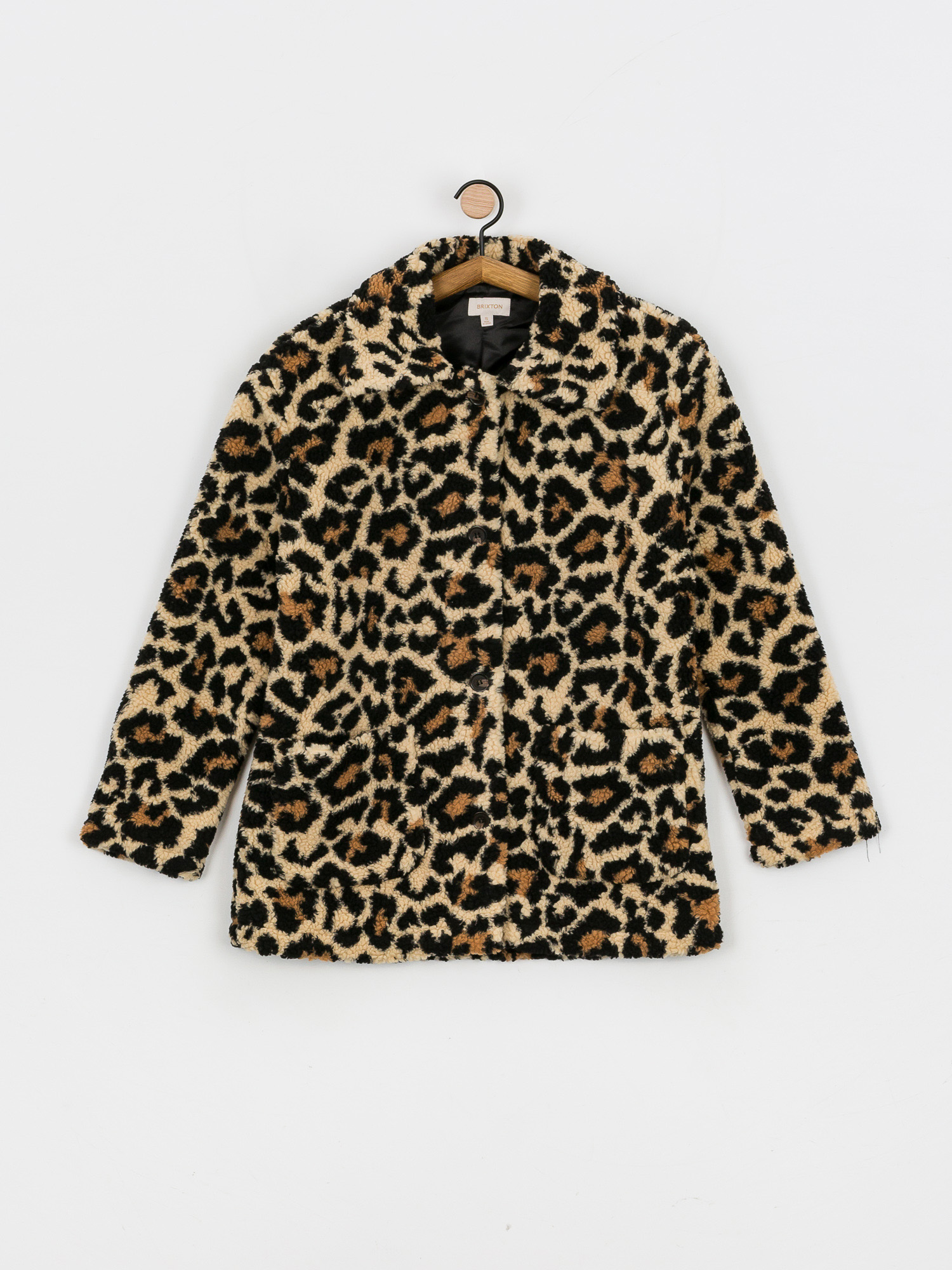 Brixton Bern Coat Jacke Wmn (leopard)