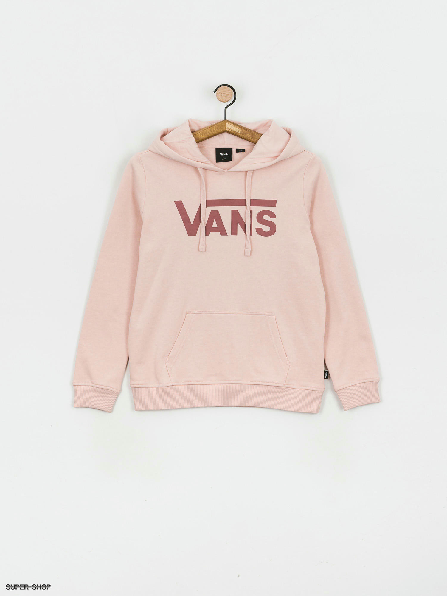 pink vans hoodie womens