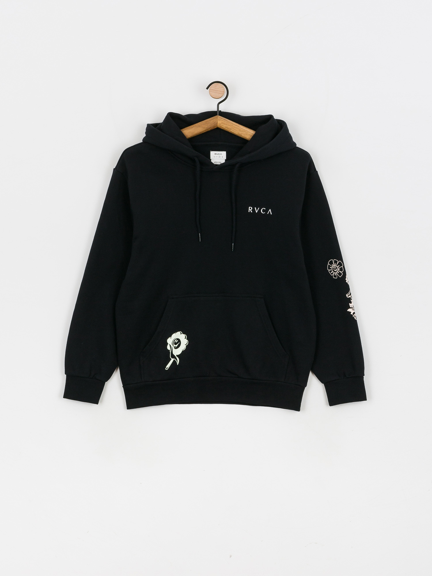 RVCA Mash Up HD Hoodie Wmn (black)