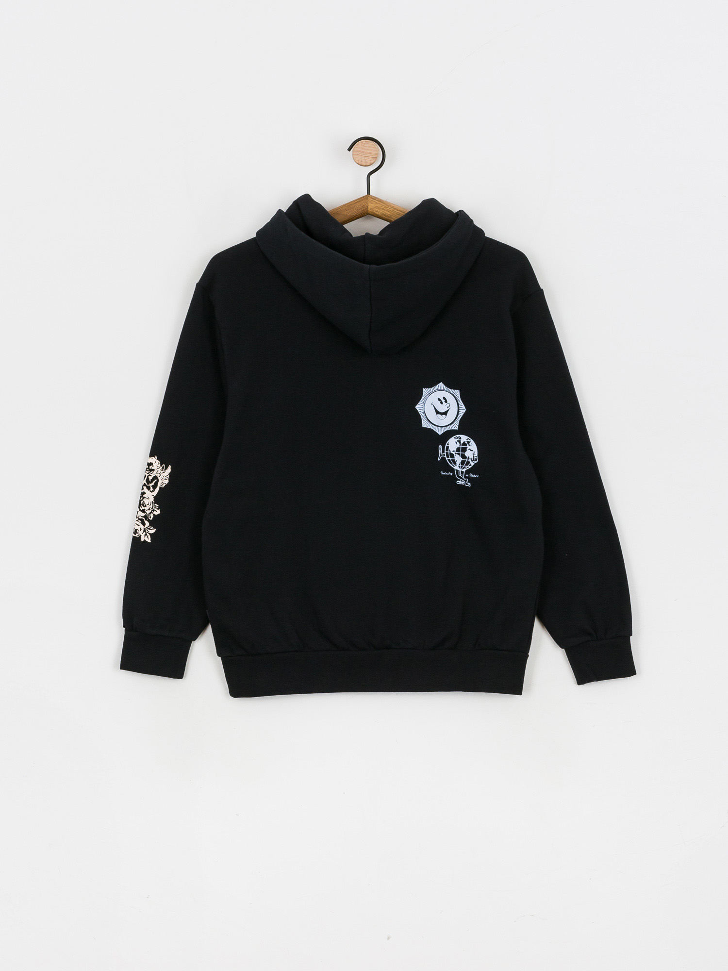 RVCA Mash Up HD Hoodie Wmn (black)