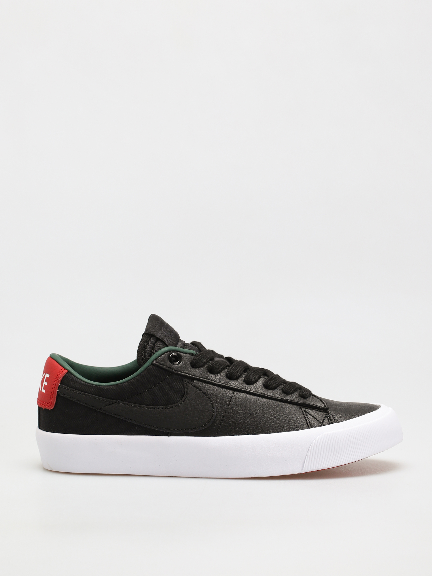 Nike SB Zoom Blazer Low Pro Gt Premium Shoes (black/black varsity red fir)