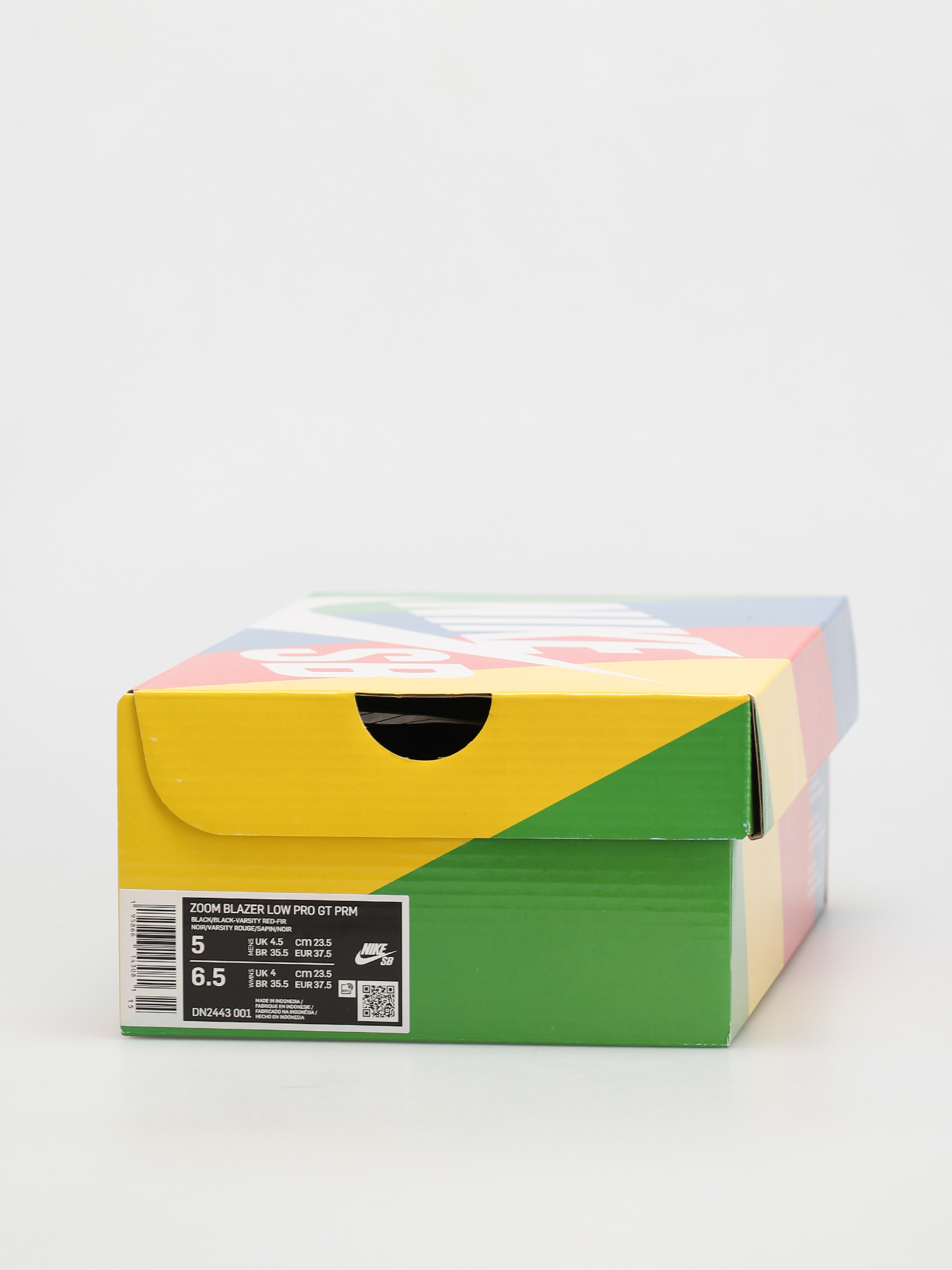 Nike SB Zoom Blazer Low Pro Gt Premium Shoes (black/black varsity red fir)