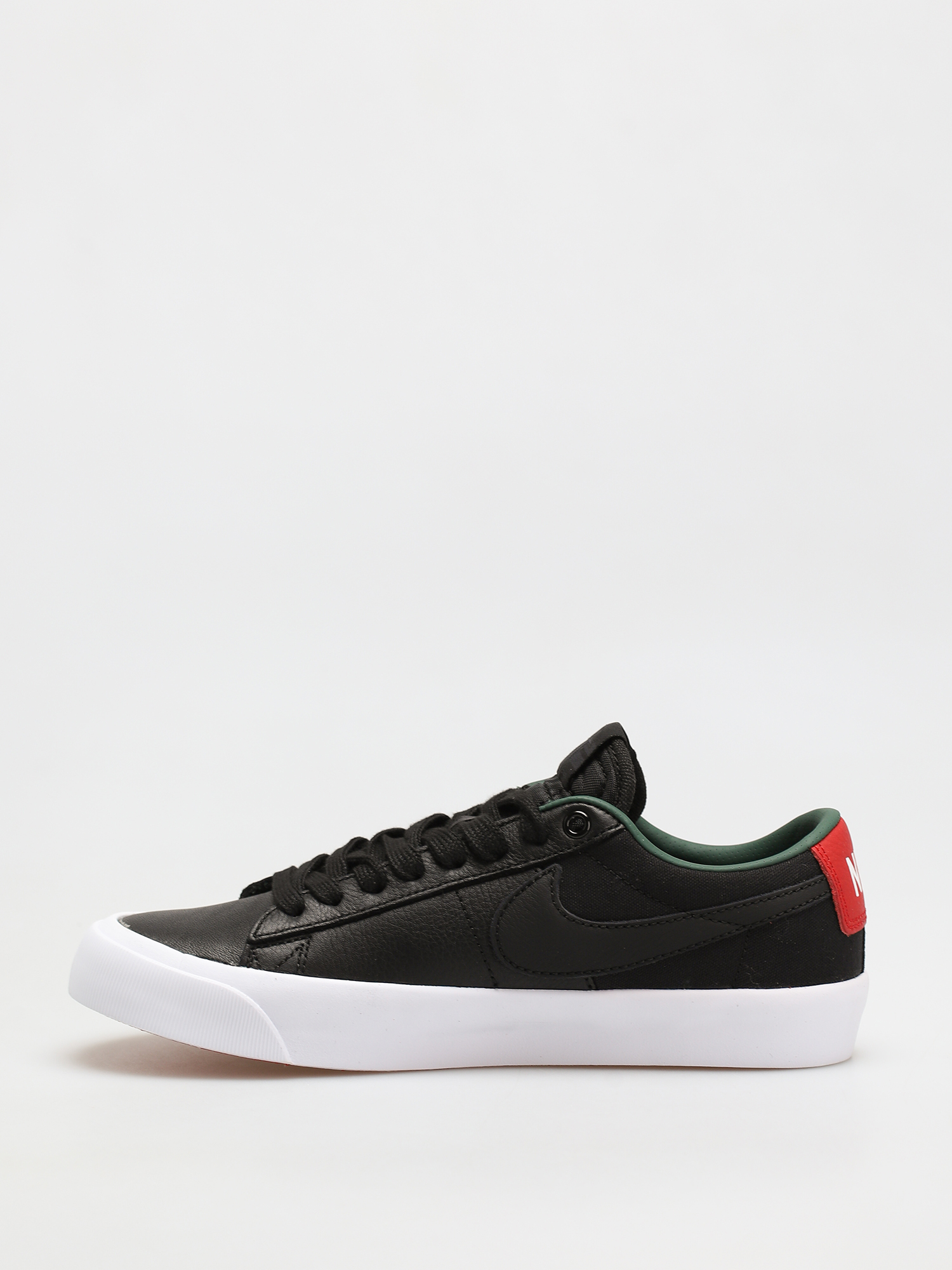 Nike SB Zoom Blazer Low Pro Gt Premium Shoes (black/black varsity red fir)