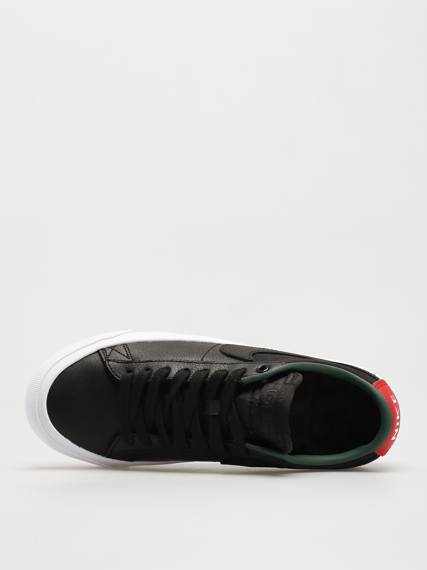 Nike SB Zoom Blazer Low Pro Gt Premium Shoes (black/black varsity red fir)
