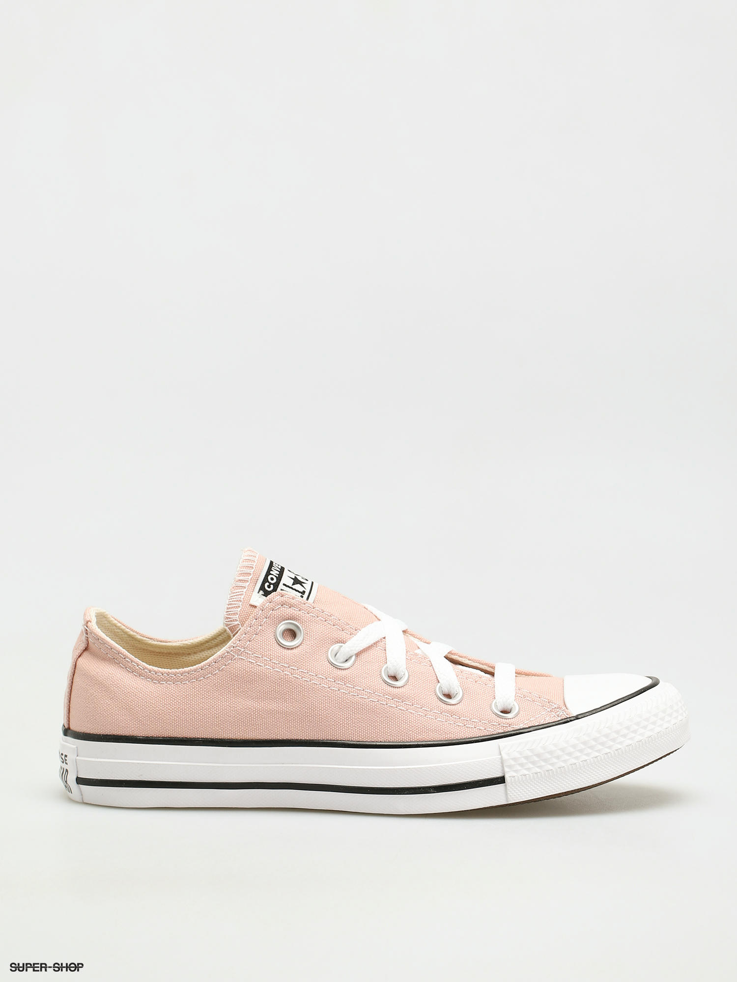 pink low cut converse