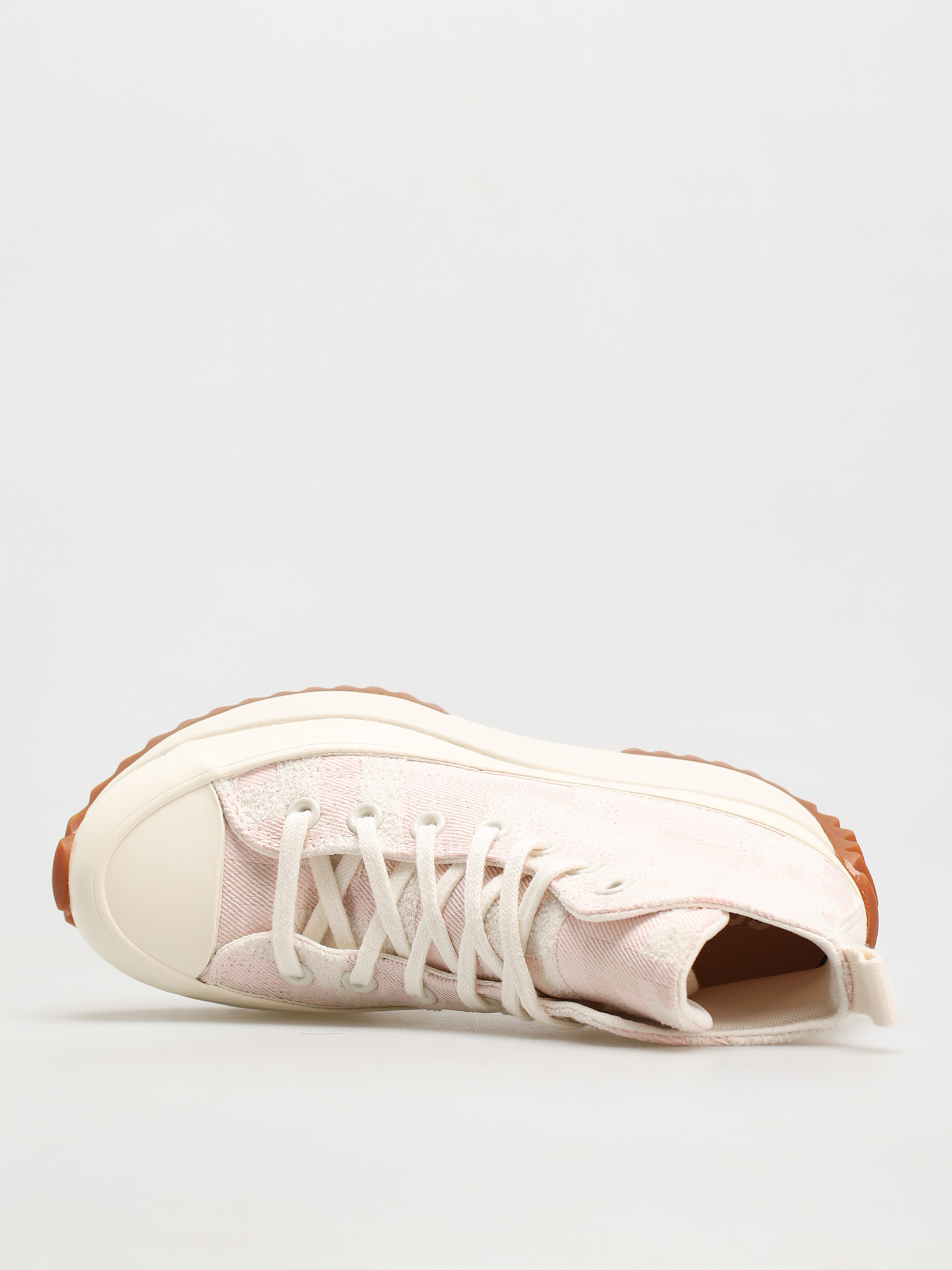 Converse Run Star Hike Hi Shoes (egret/pink clay/storm pink)