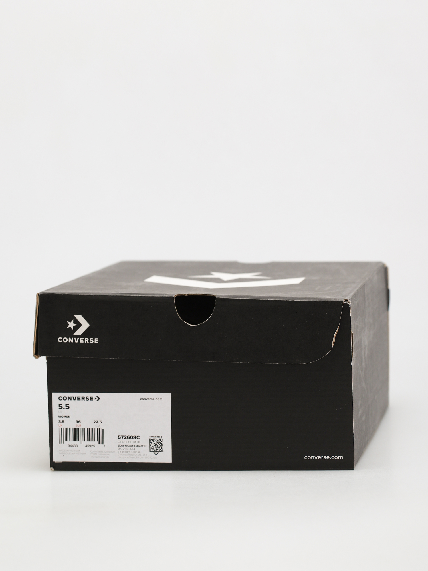 Converse Chuck Taylor All Star Lift 2X Hi Schuhe Wmn (storm wind/slate sage/white)