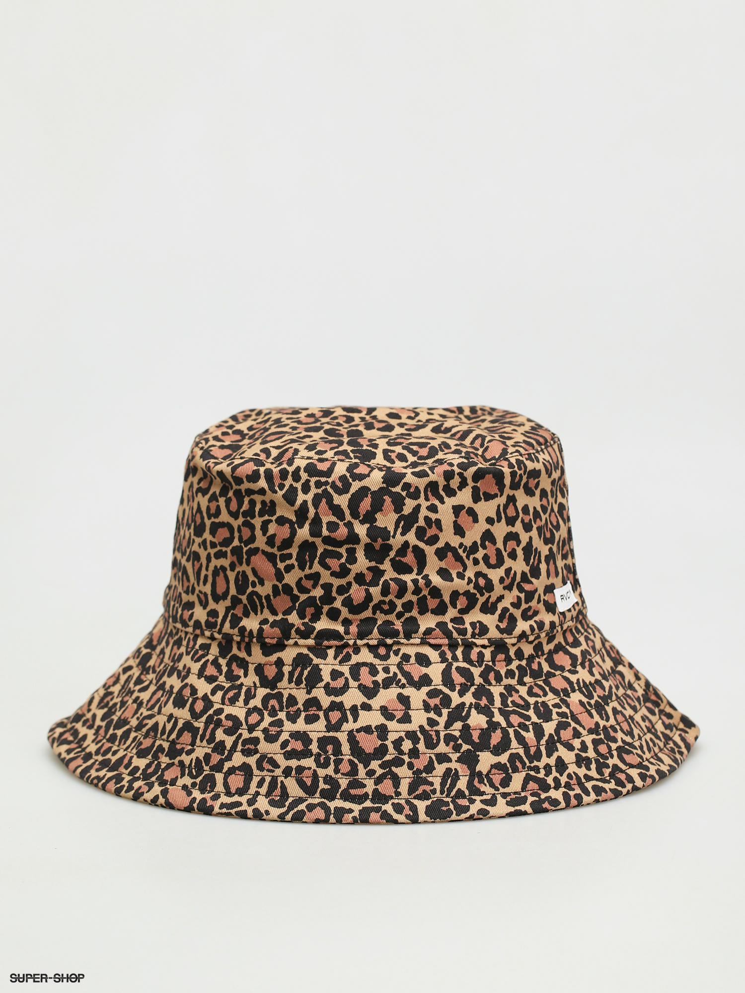 animal print floppy hat