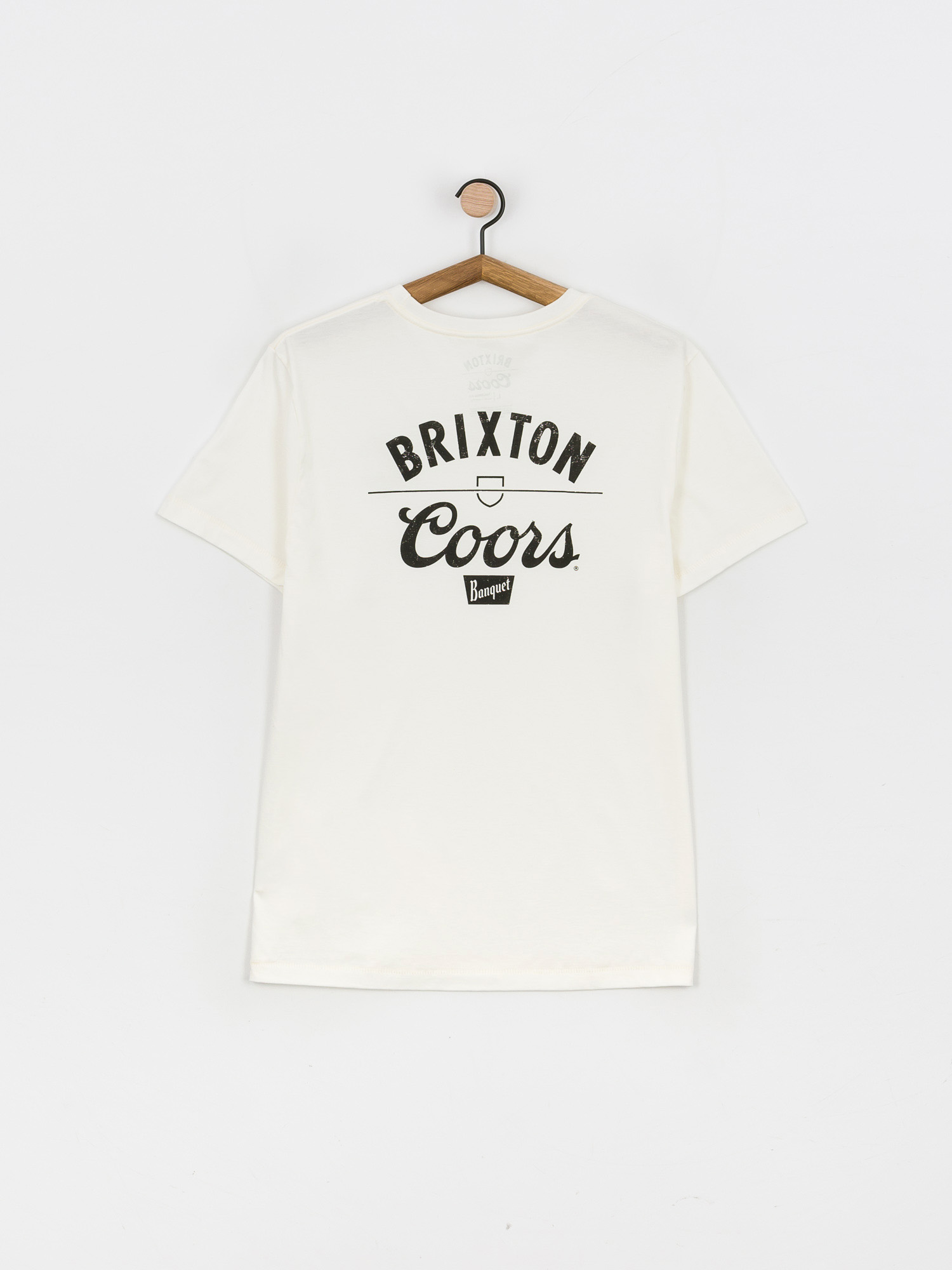 Brixton Coors Labor Tlrt T-shirt (off white)