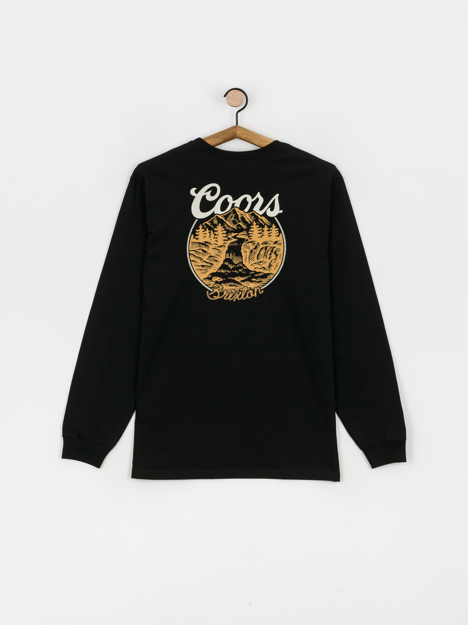 Brixton Coors Rocky Stt Longsleeve (black)