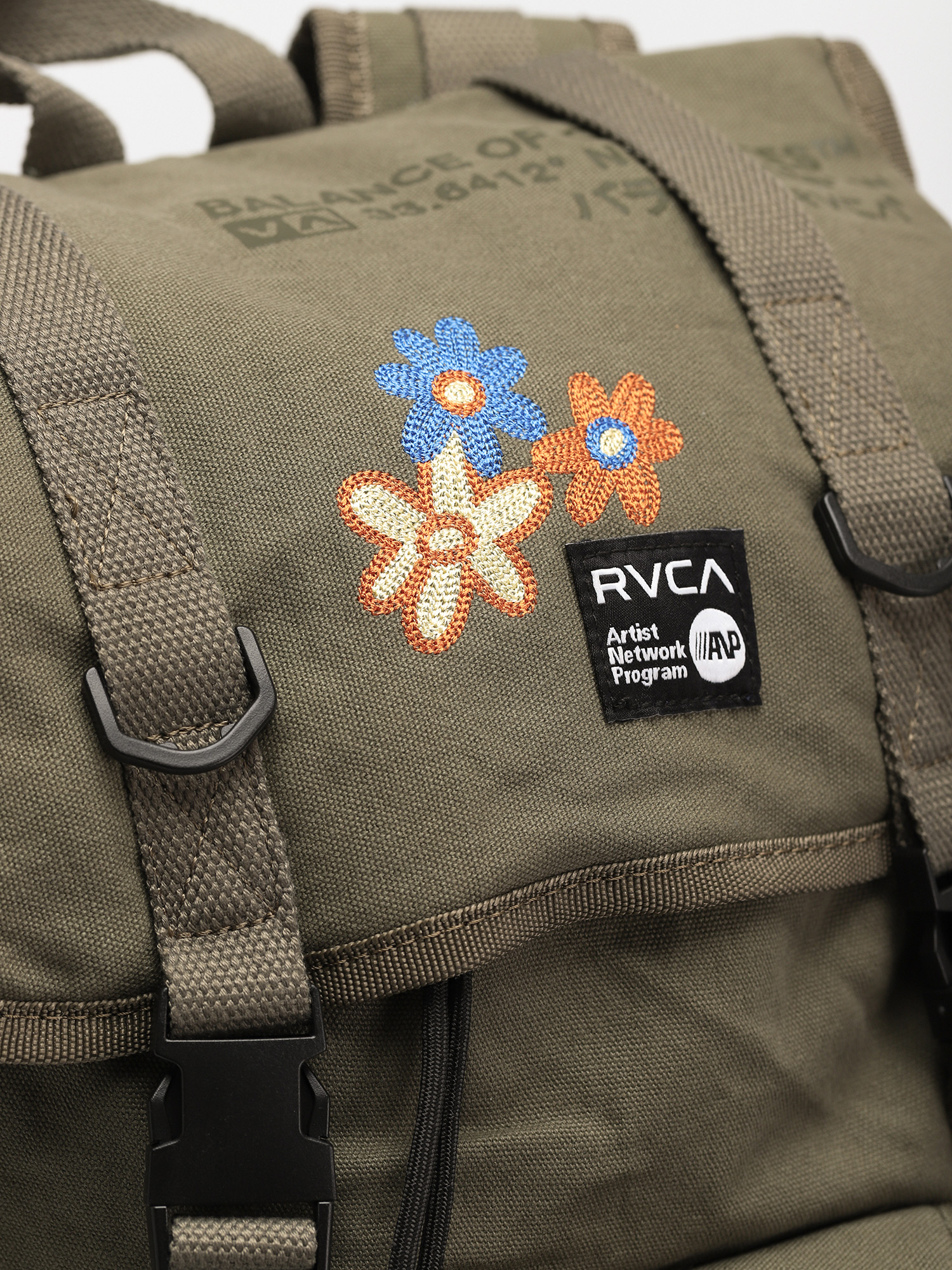 RVCA Mel G Trooper Backpa Backpack (olive)