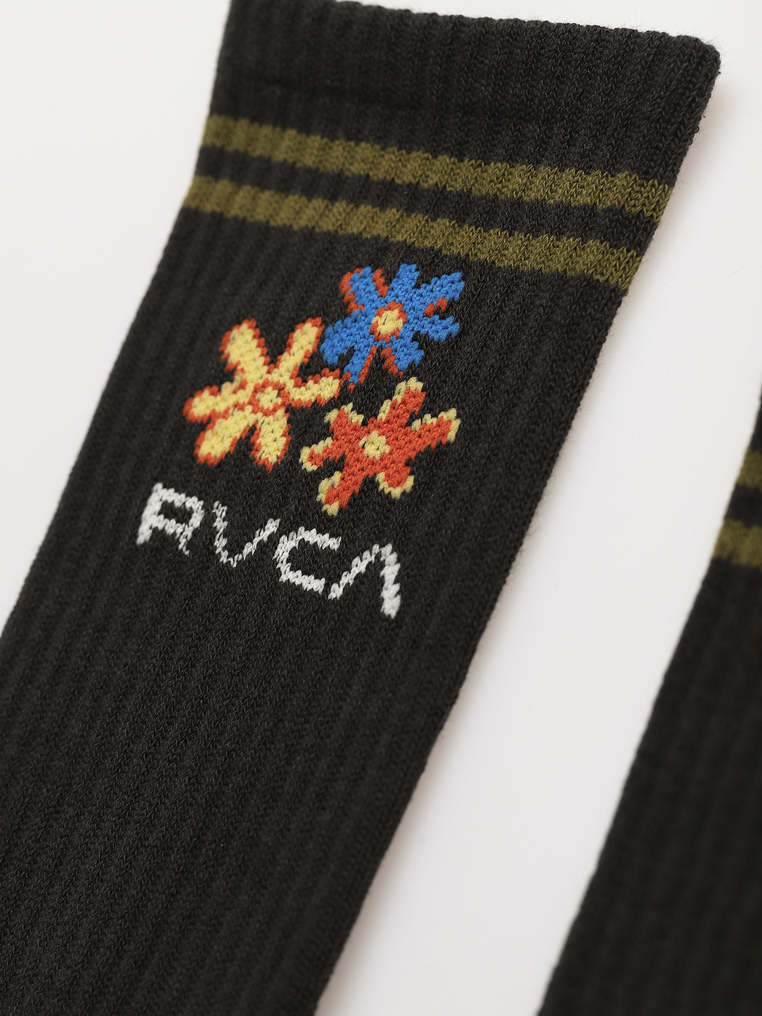 RVCA Mel G Crew Socks Socks (pirate black)