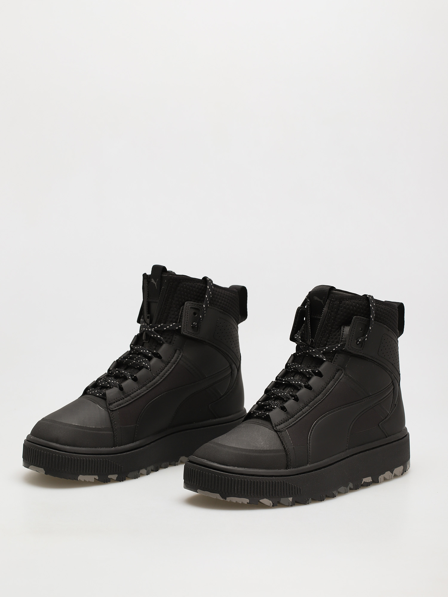 Puma Suede Mid WTR AD4PT Shoes (black)