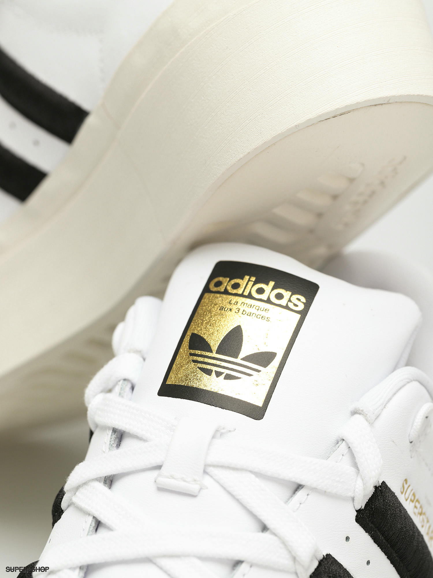 adidas gold tongue