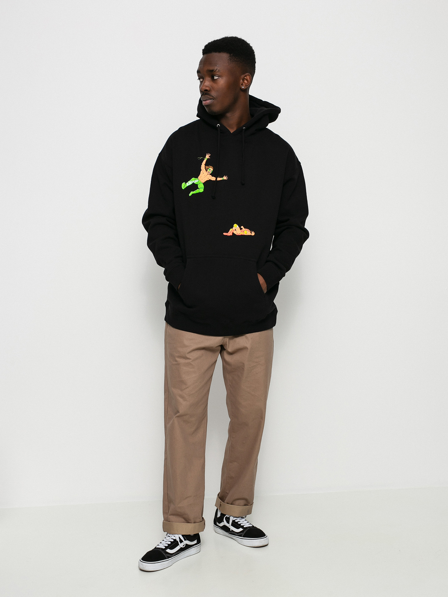 Alltimers Top Ropes HD Hoodie (black)
