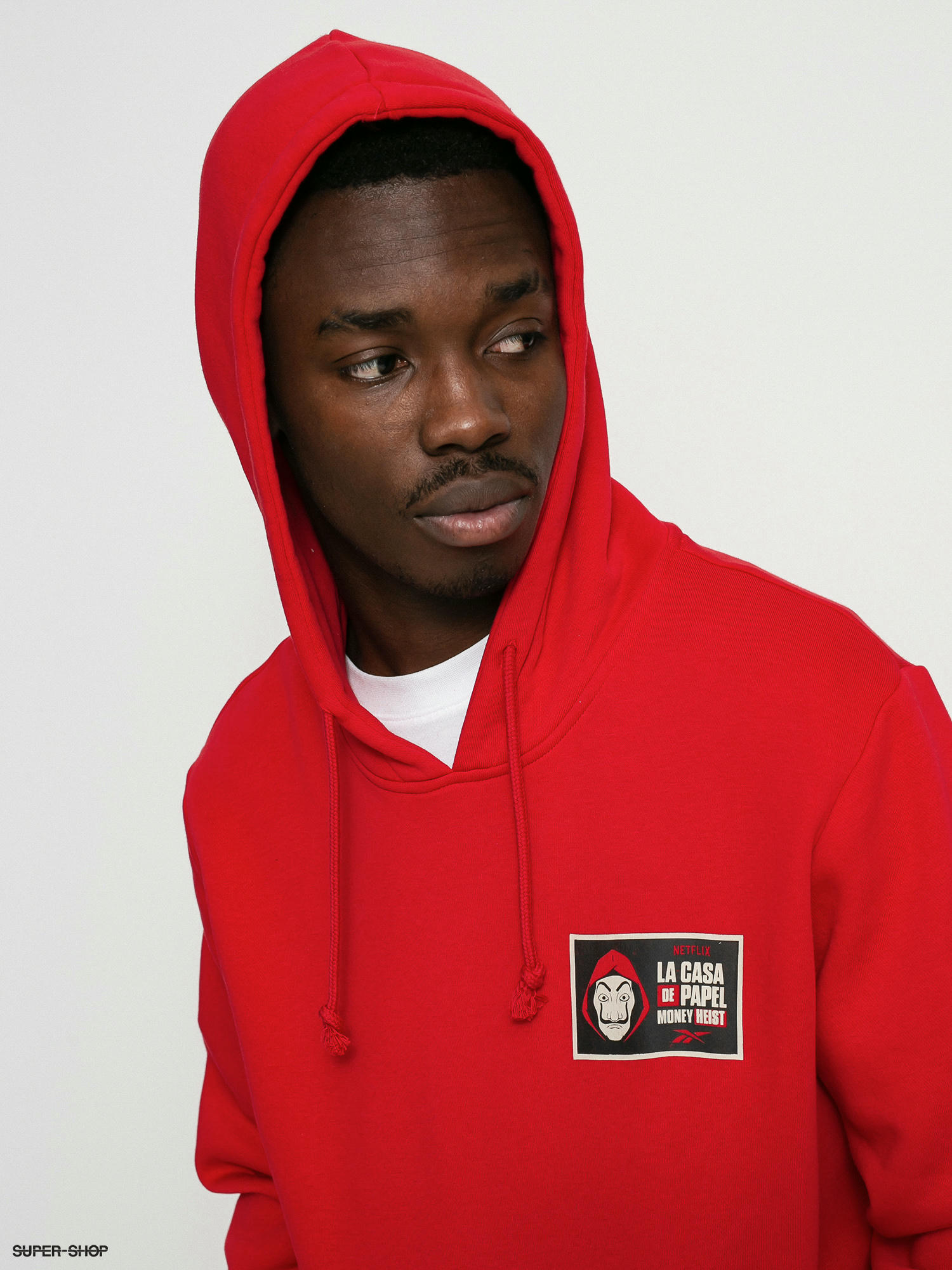 reebok red hoodie