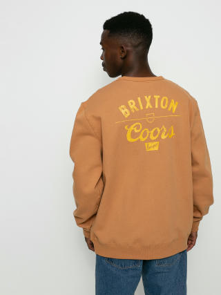 Brixton Coors Labor Crew Sweatshirt (rocky brown)