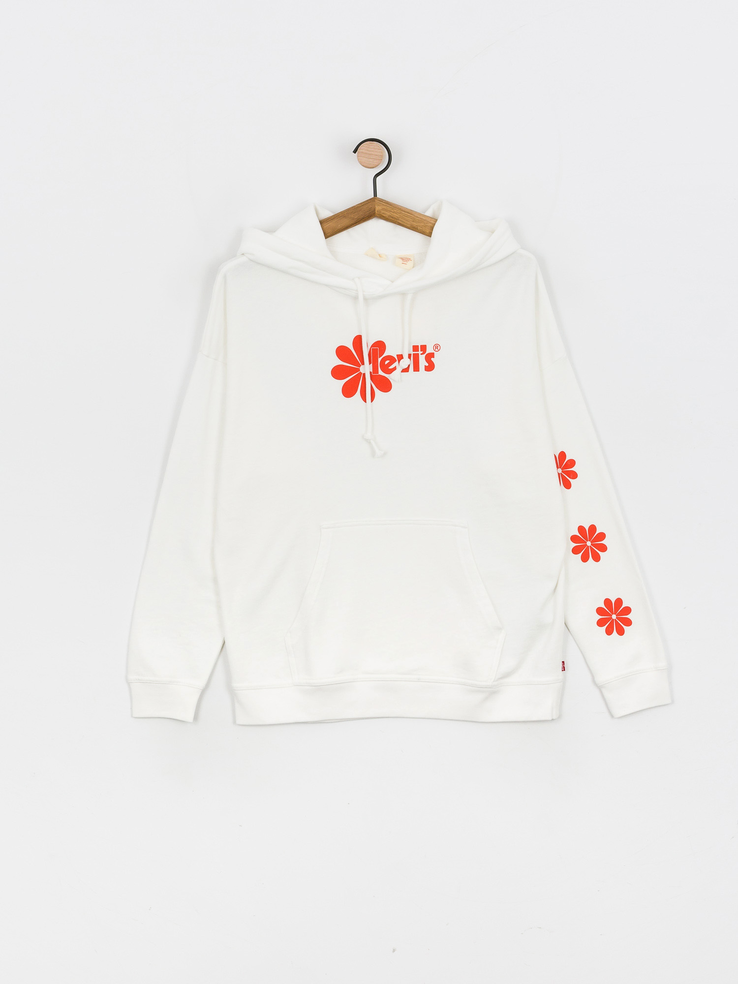 Levi's® Graphic Rider HD Hoodie Wmn (daisy chest hit white)