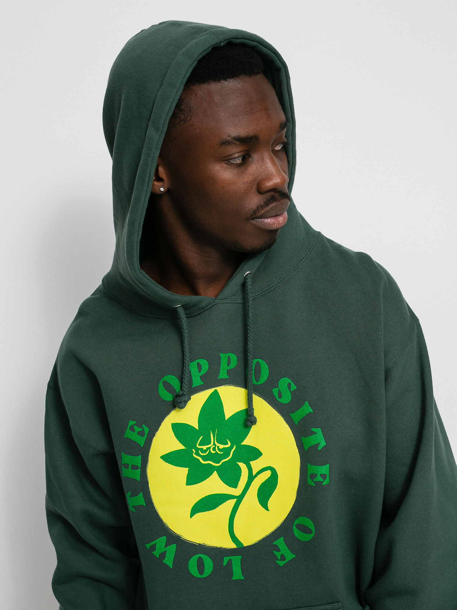 HUF Opposite Of Low HD Hoodie (forest green)