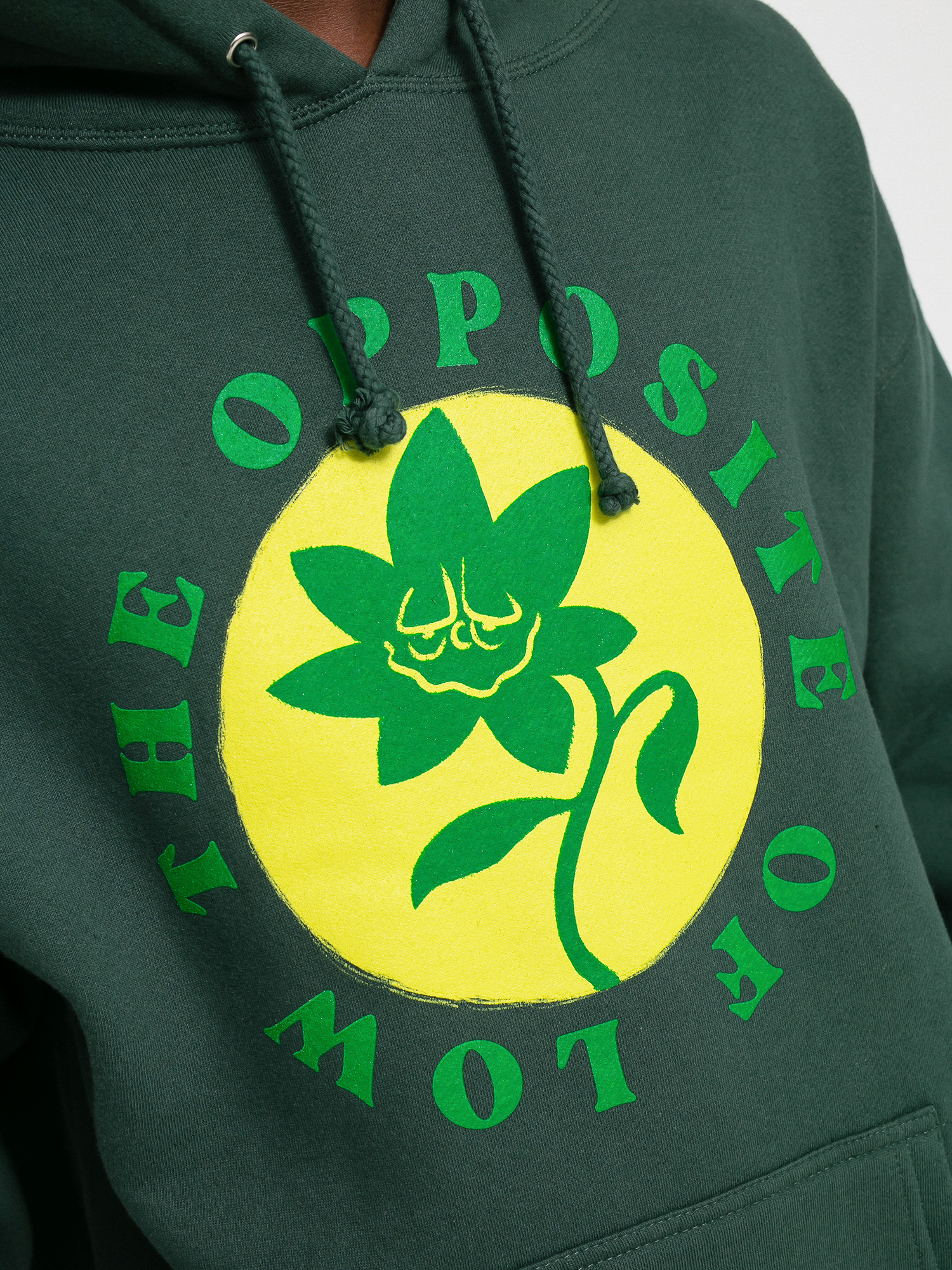 HUF Opposite Of Low HD Hoodie forest Green 