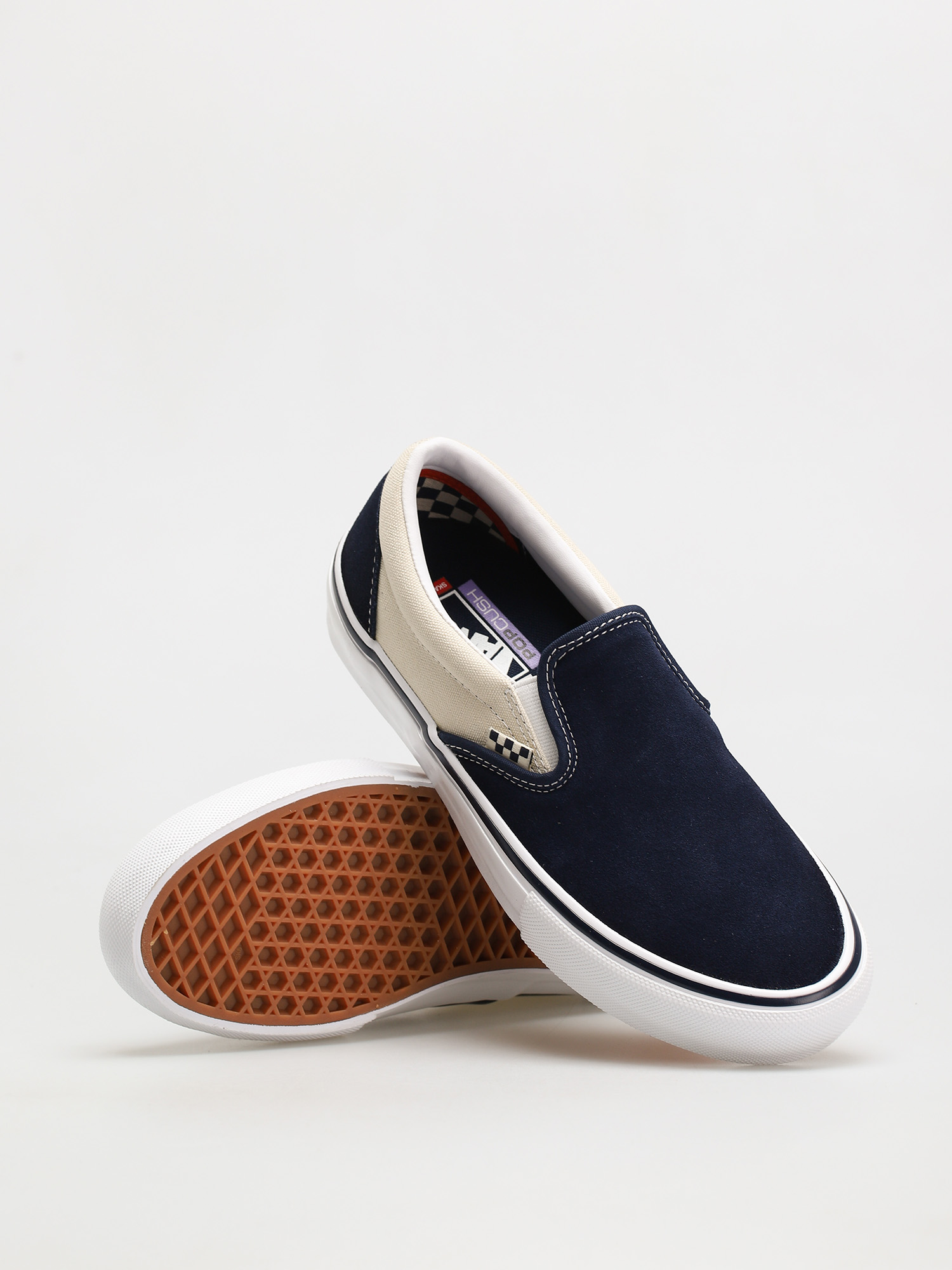 Vans Skate Slip On Shoes navy blue (dress blues/turtledove)