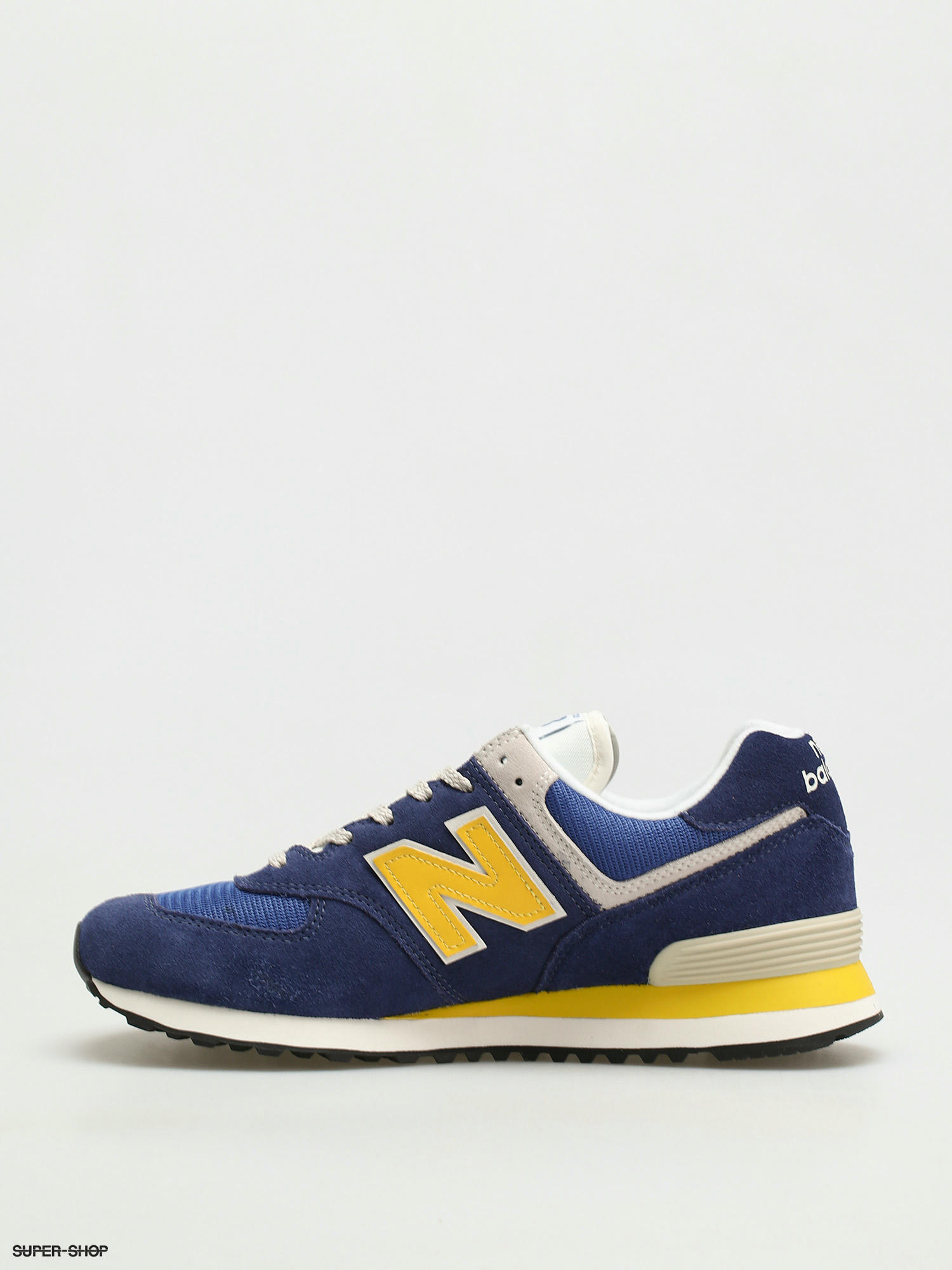 new balance 574 purple yellow