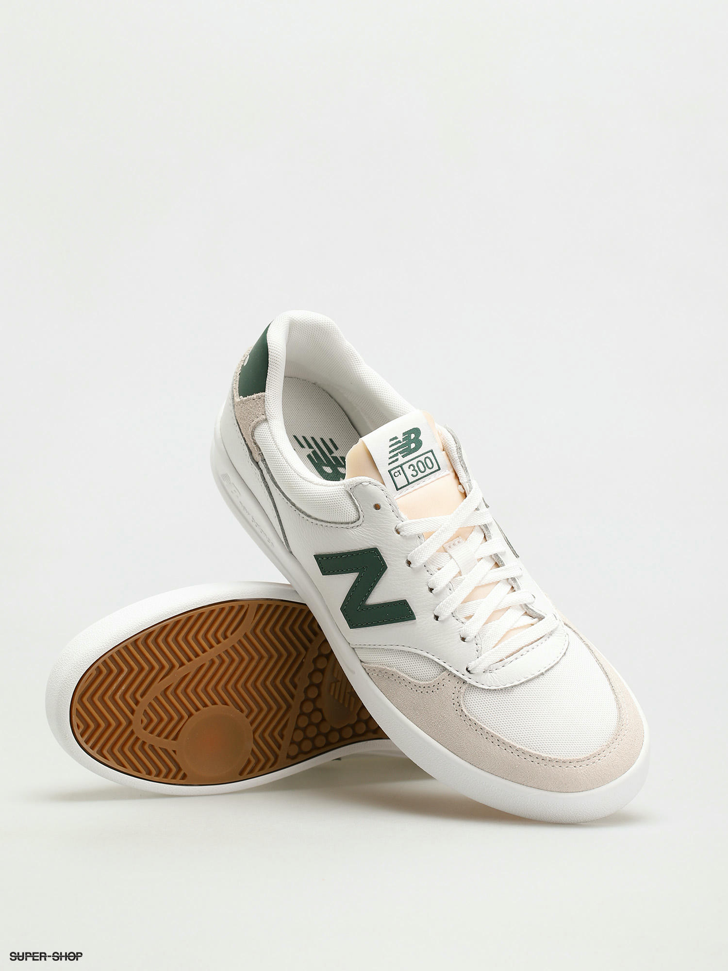 New 300 Shoes (white/green)