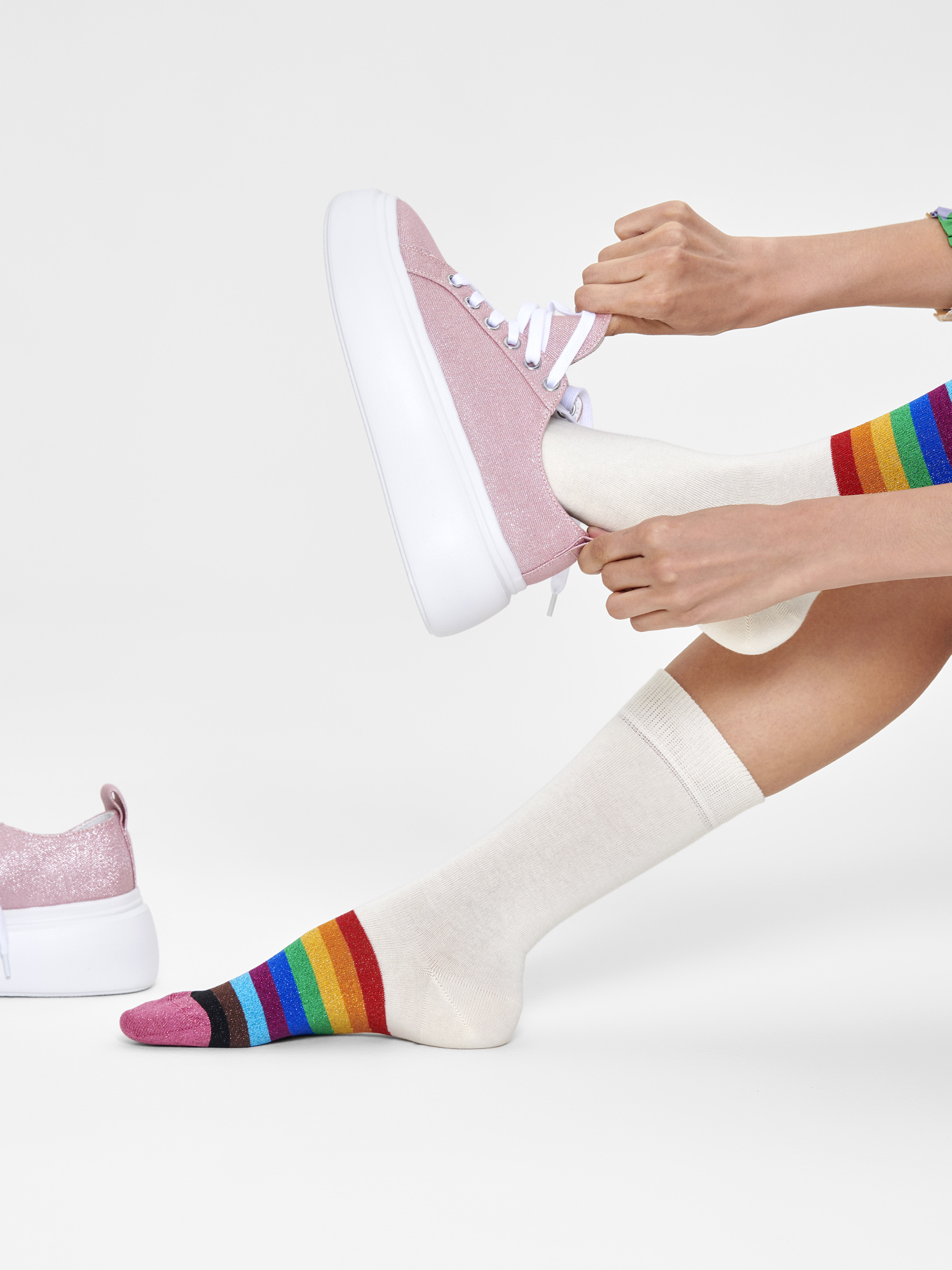 Happy Socks Pride Rainbow Socken (multi)