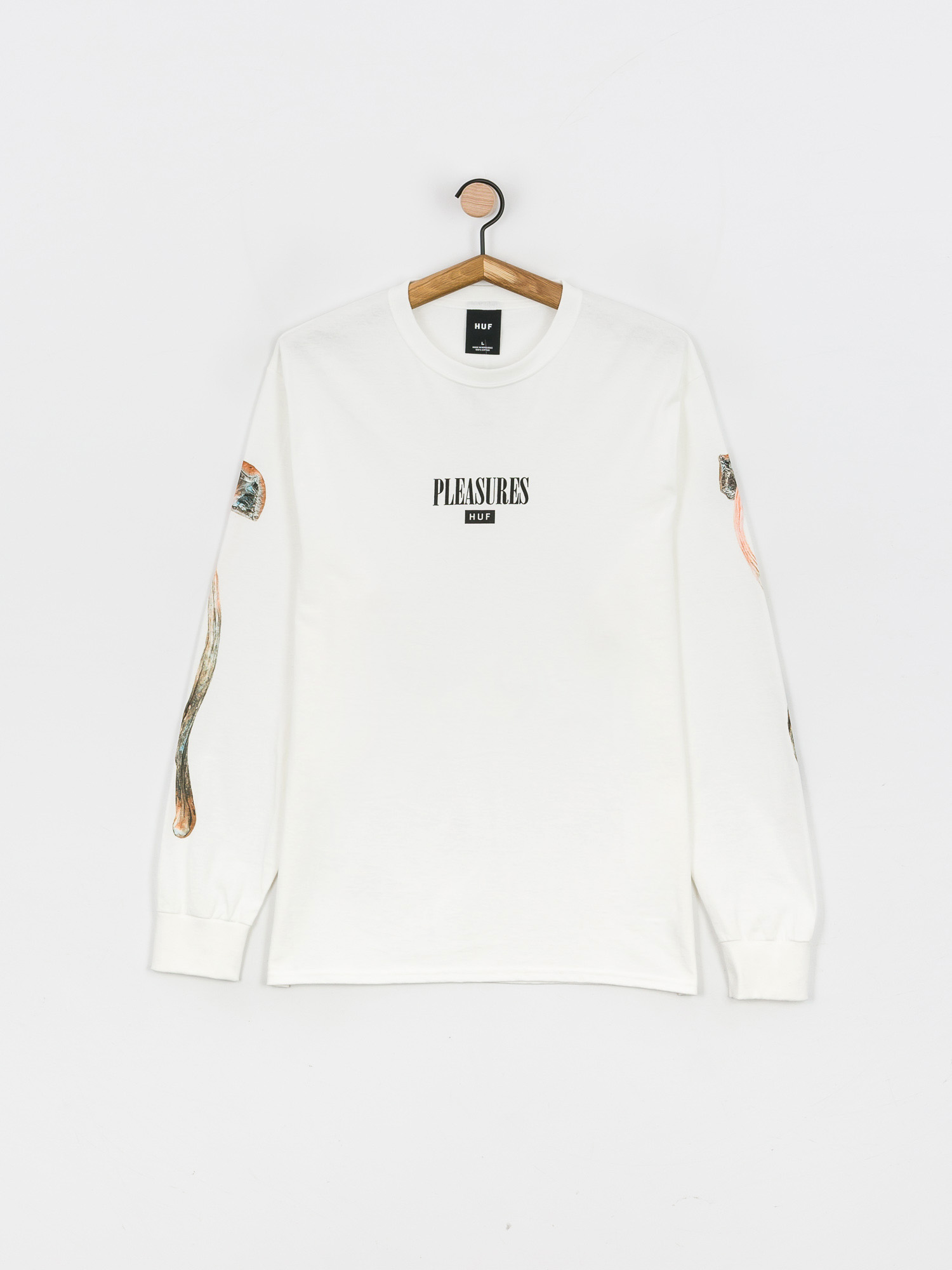 HUF PLEASURES/SPORE L/S TEE HUF x Pleasures Spore Longsleeve Tee 