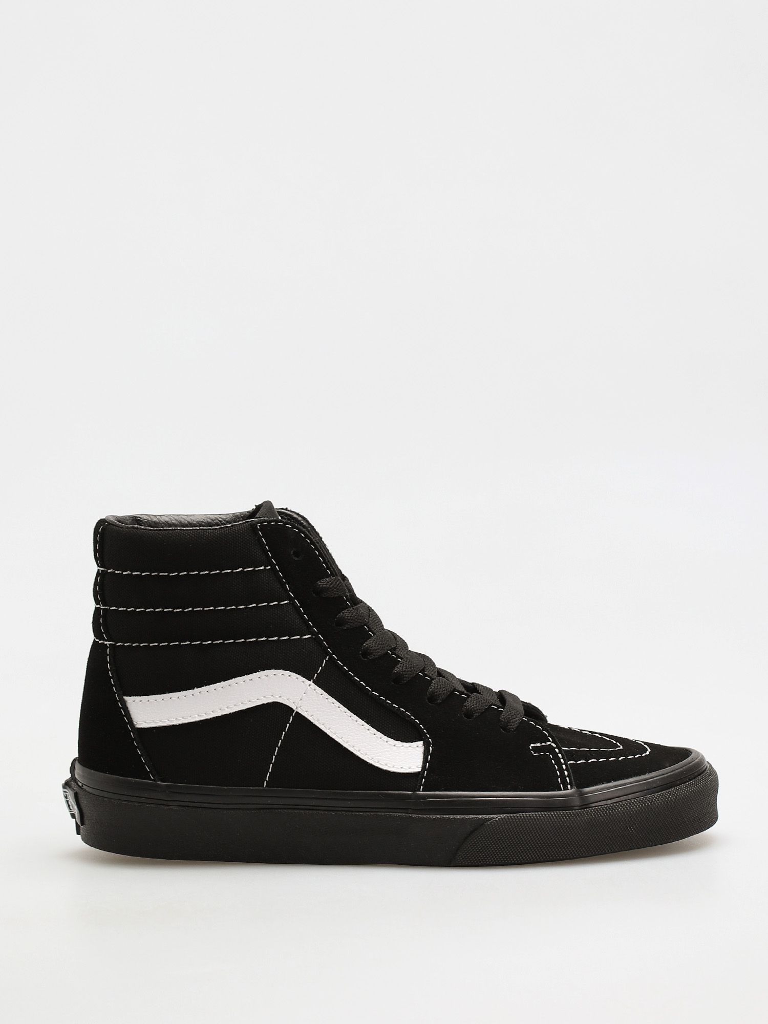 Vans Sk8 Hi Shoes black (suede/canvas/blkblktrwht)