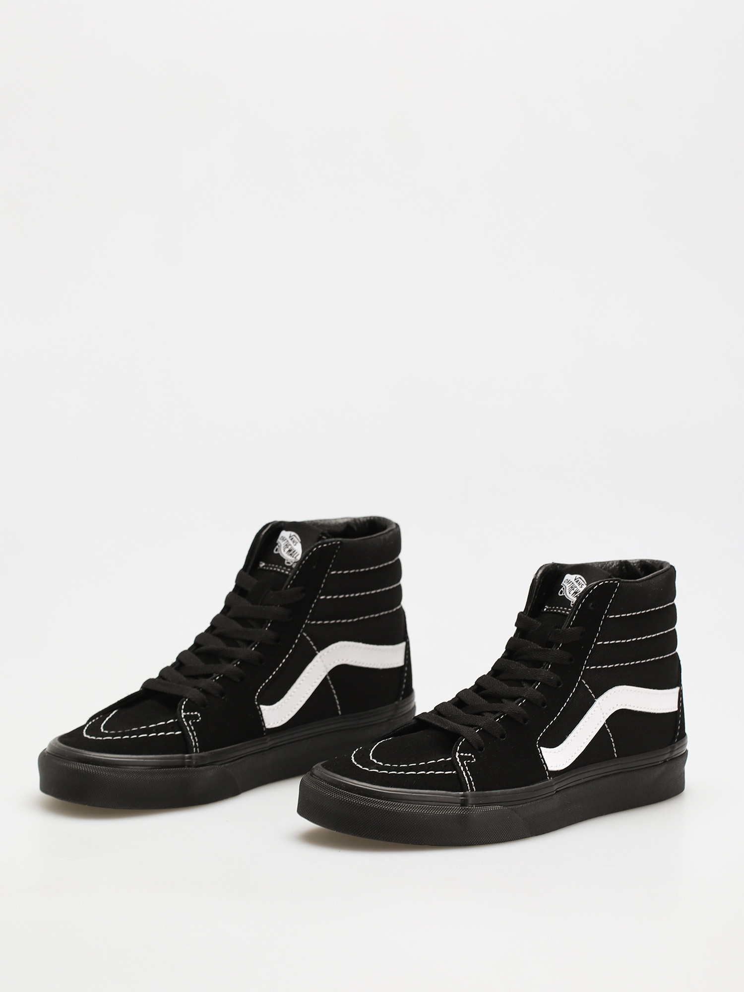 Vans Sk8 Hi Schuhe (suede/canvas/blkblktrwht)