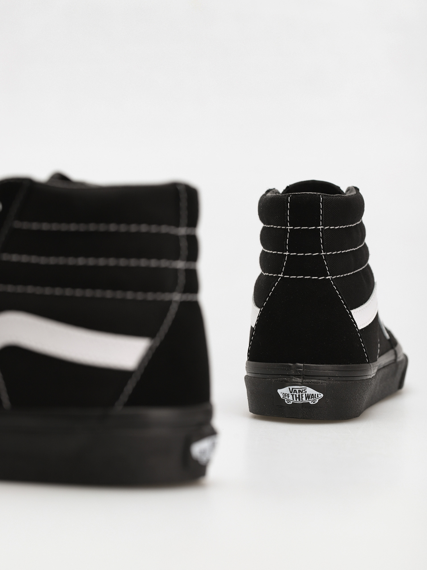 Vans Sk8 Hi Shoes (suede/canvas/blkblktrwht)