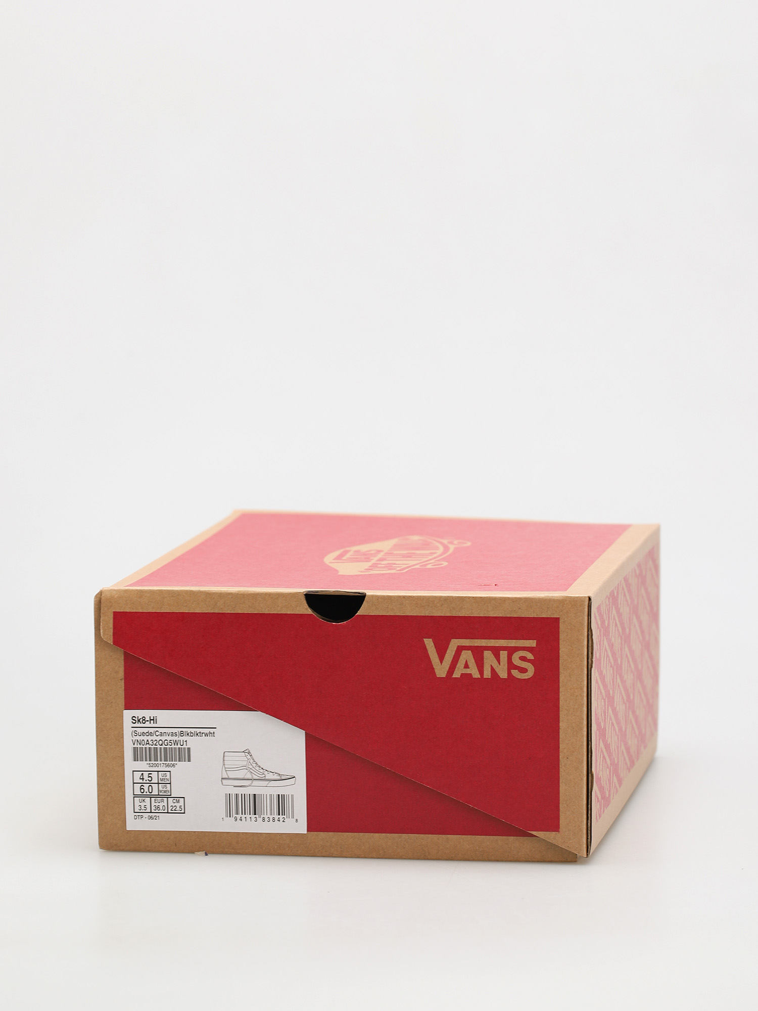 Vans Sk8 Hi Shoes (suede/canvas/blkblktrwht)