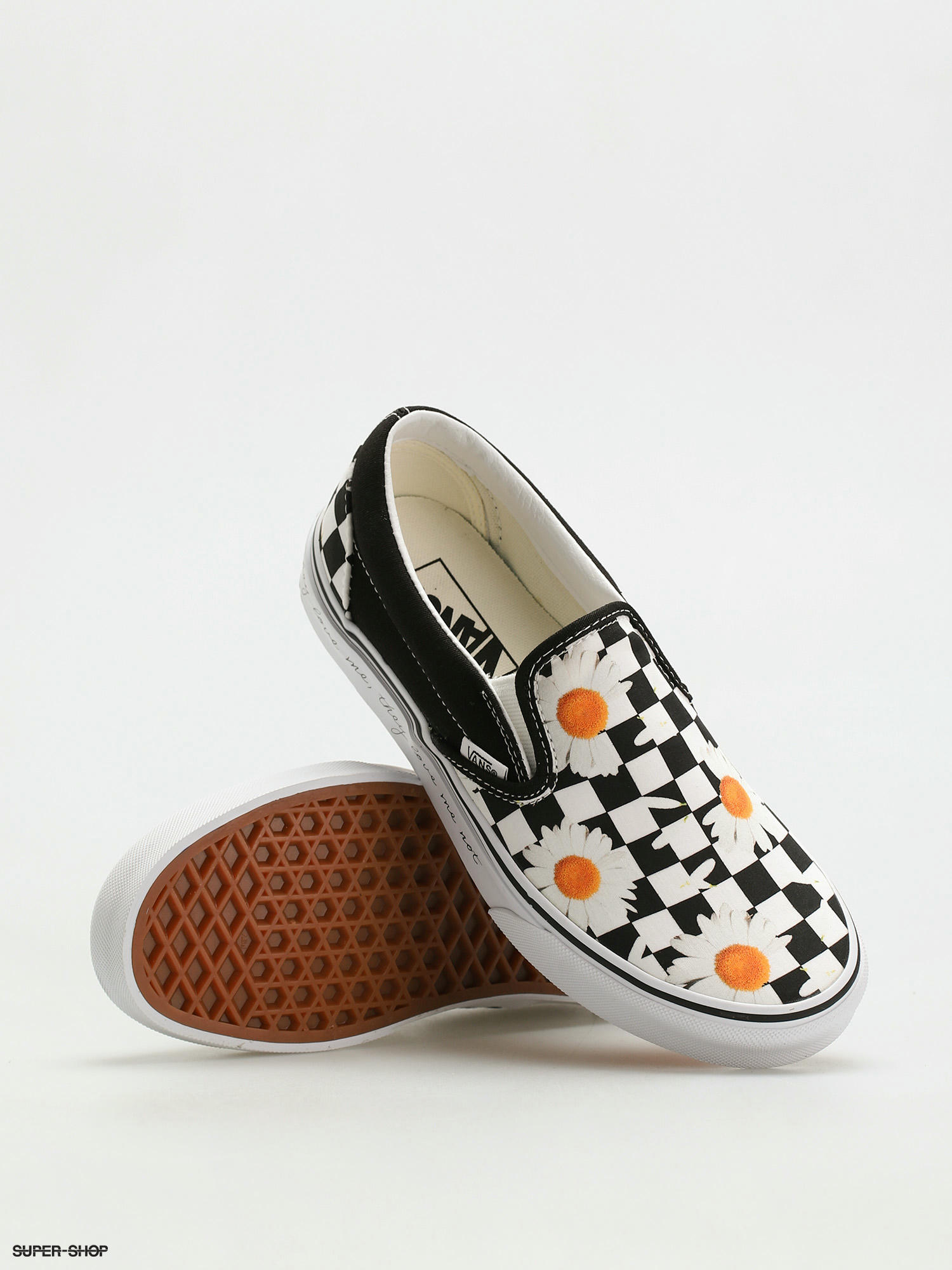 vans slip on daisy