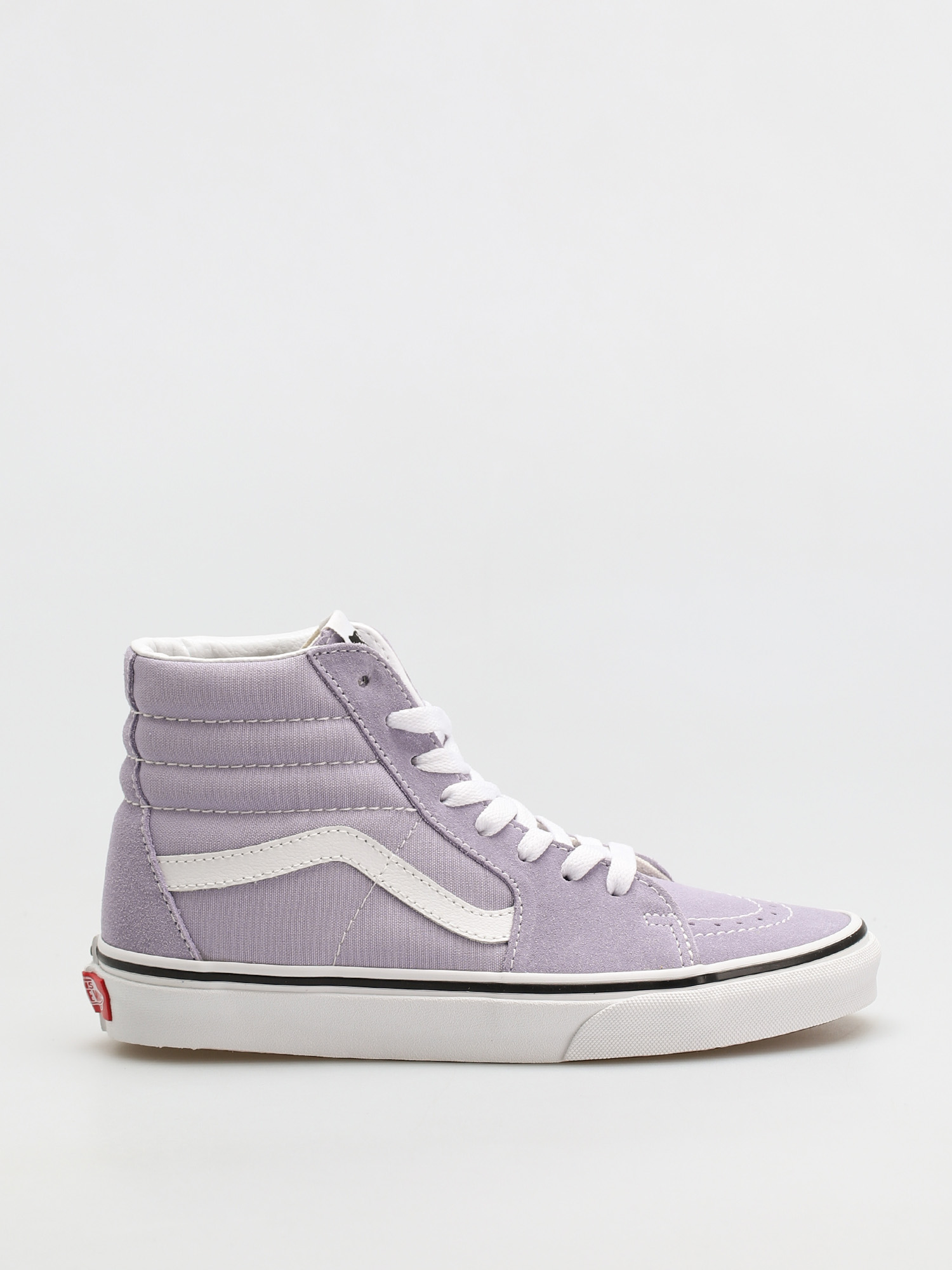 Vans Sk8 Hi Shoes (languid lavender/true white)