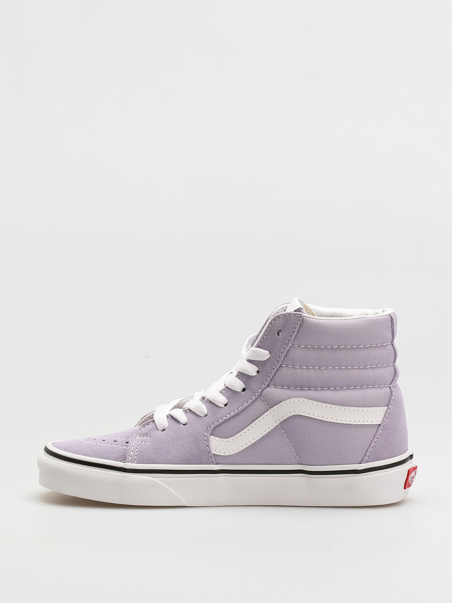 Vans Sk8 Hi Shoes (languid lavender/true white)