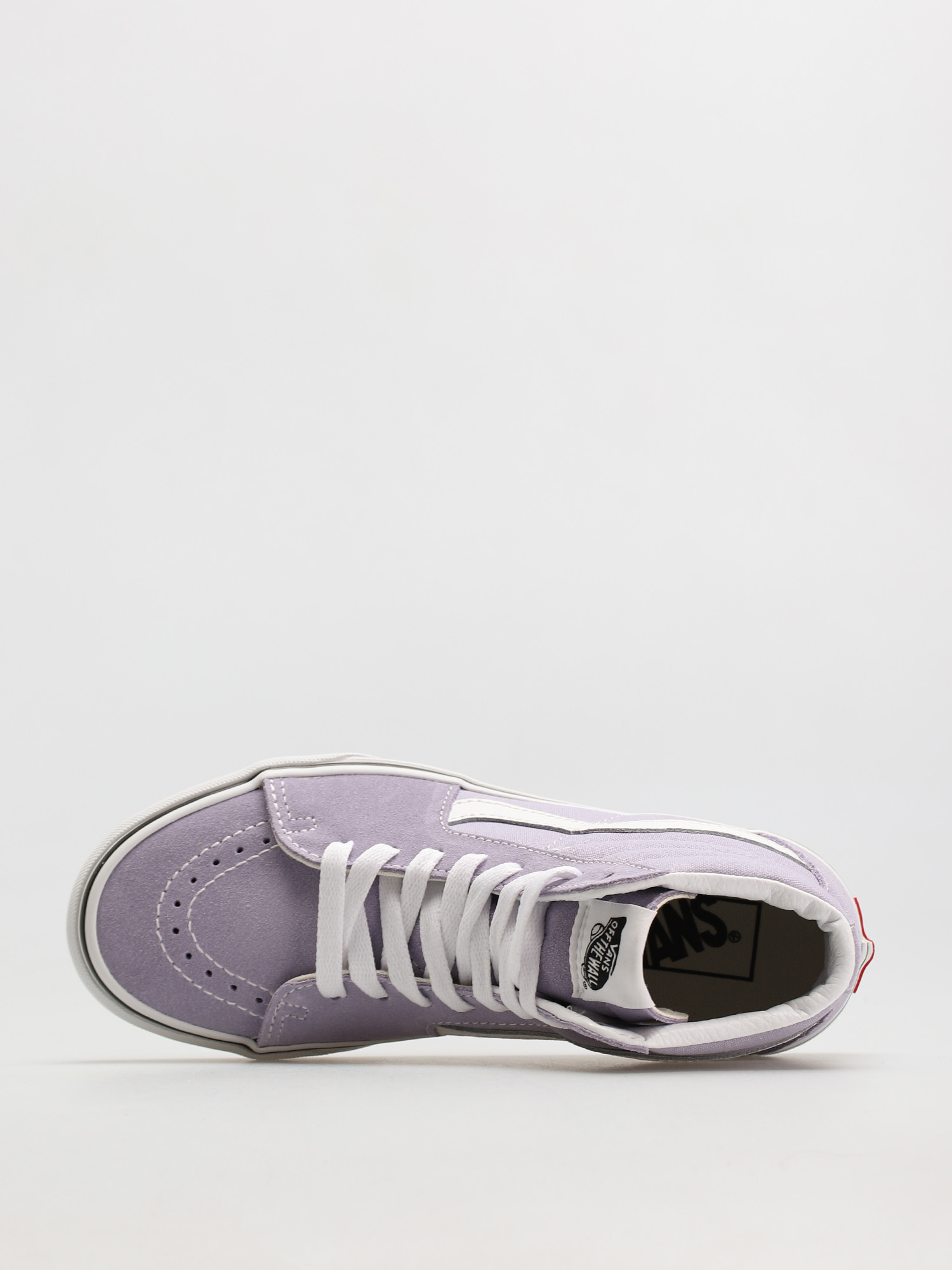 Vans Sk8 Hi Shoes (languid lavender/true white)