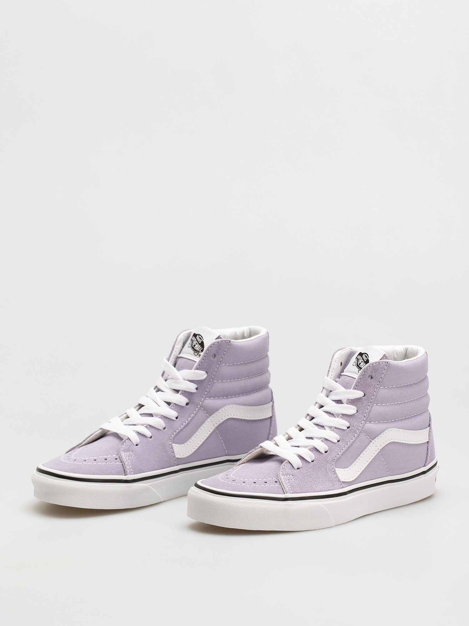 Vans Sk8 Hi Shoes (languid lavender/true white)