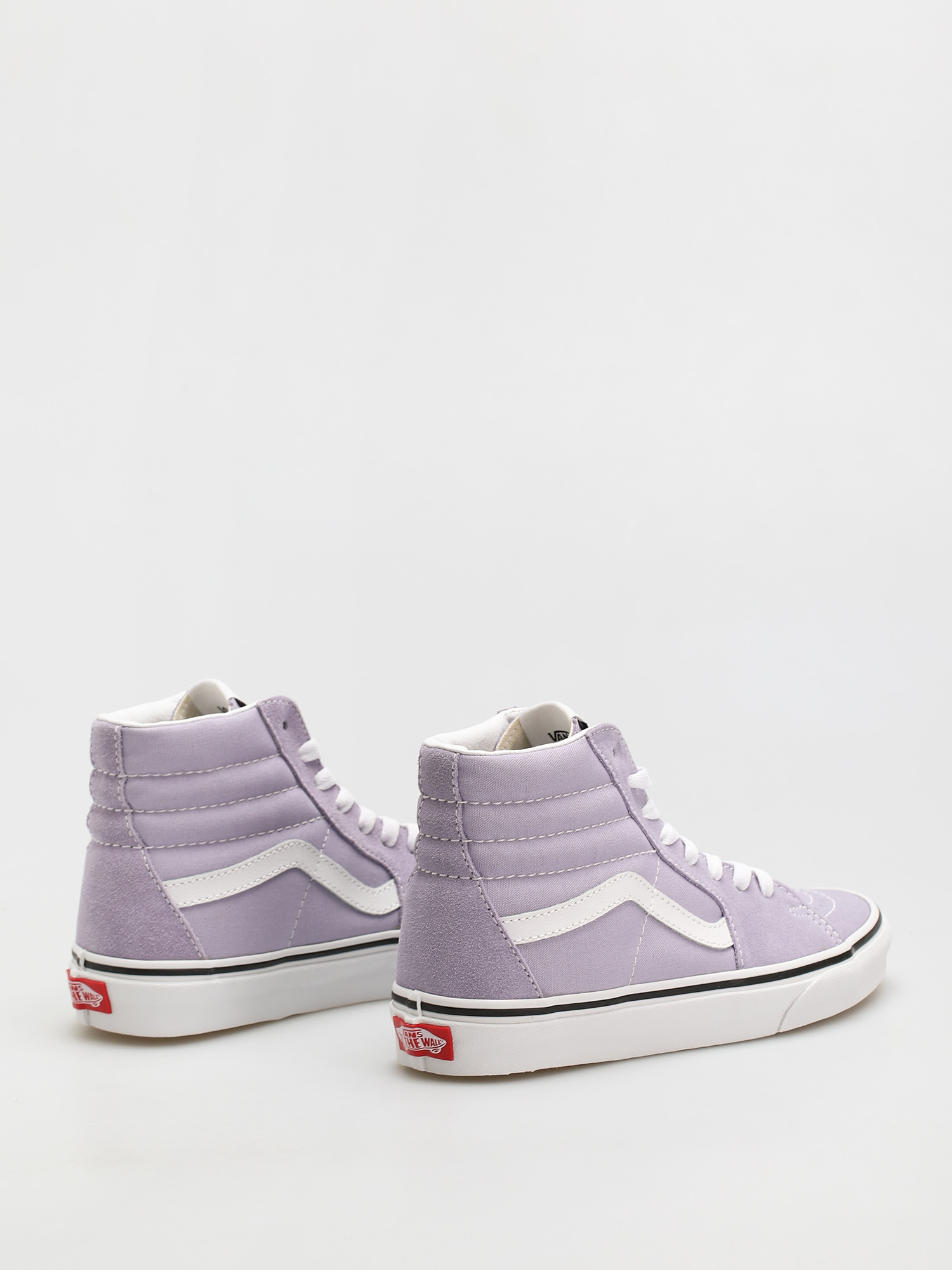 Vans Sk8 Hi Shoes (languid lavender/true white)