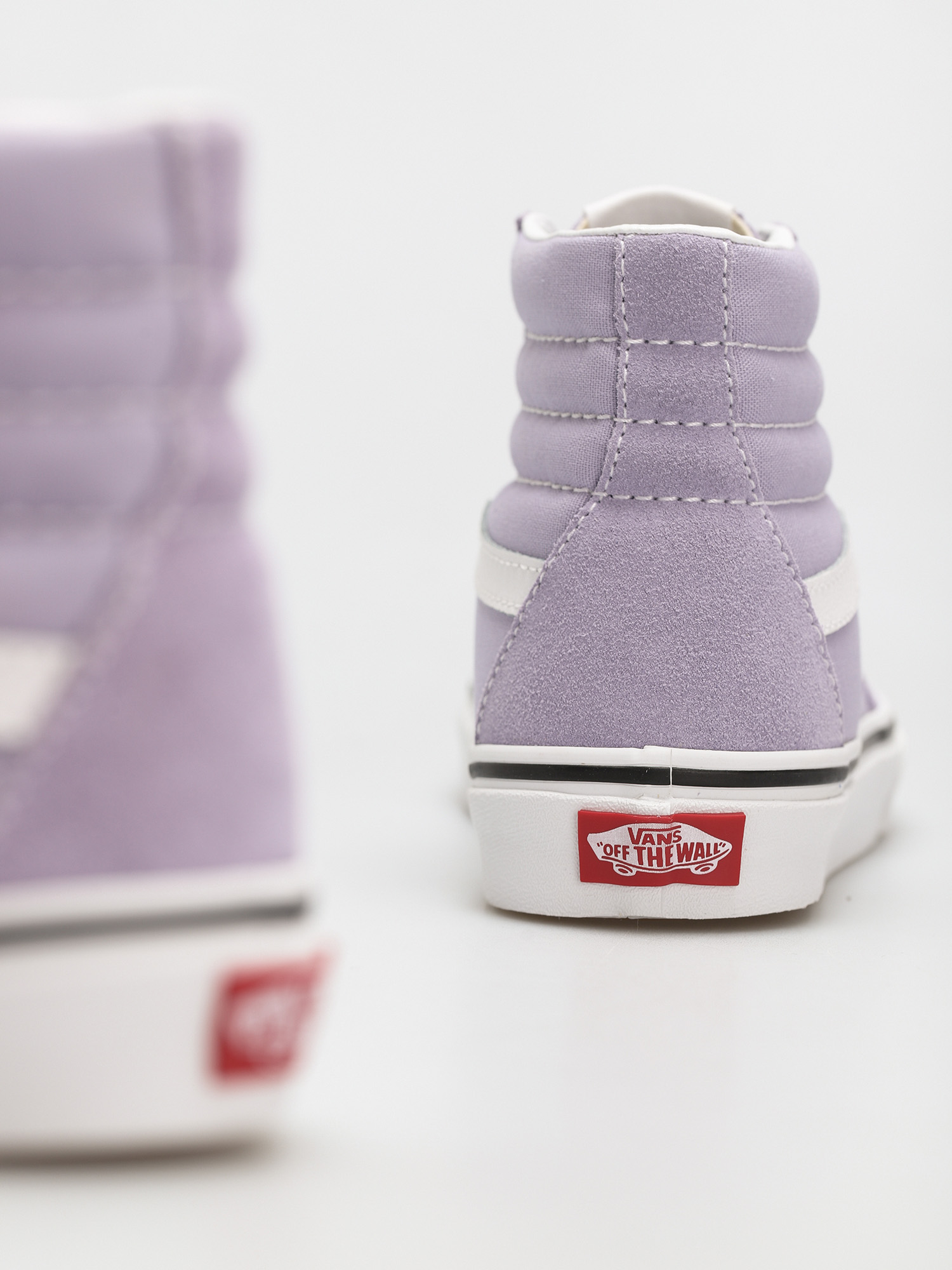 Vans Sk8 Hi Shoes (languid lavender/true white)