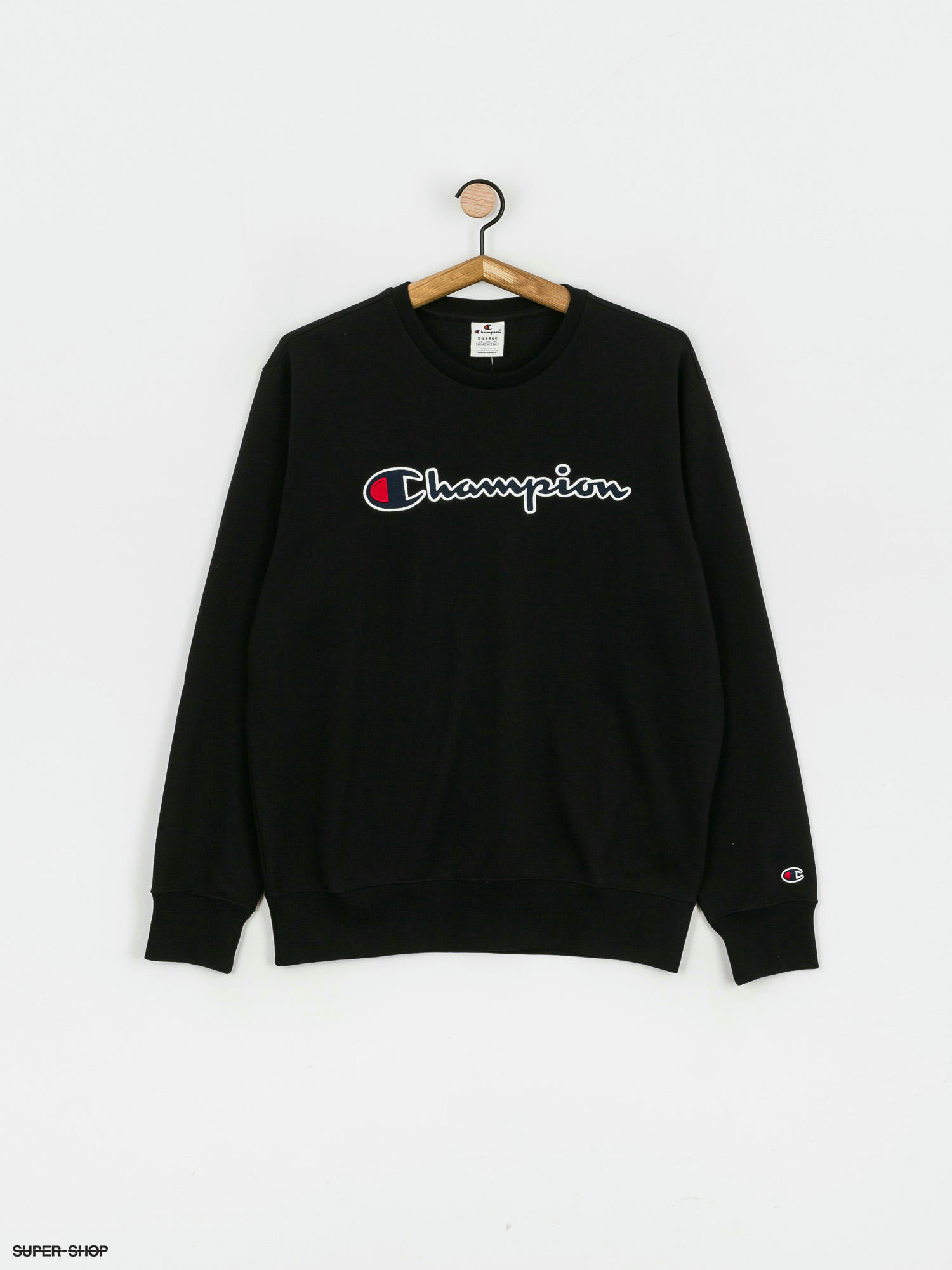 champion printed crewneck sweatshirt