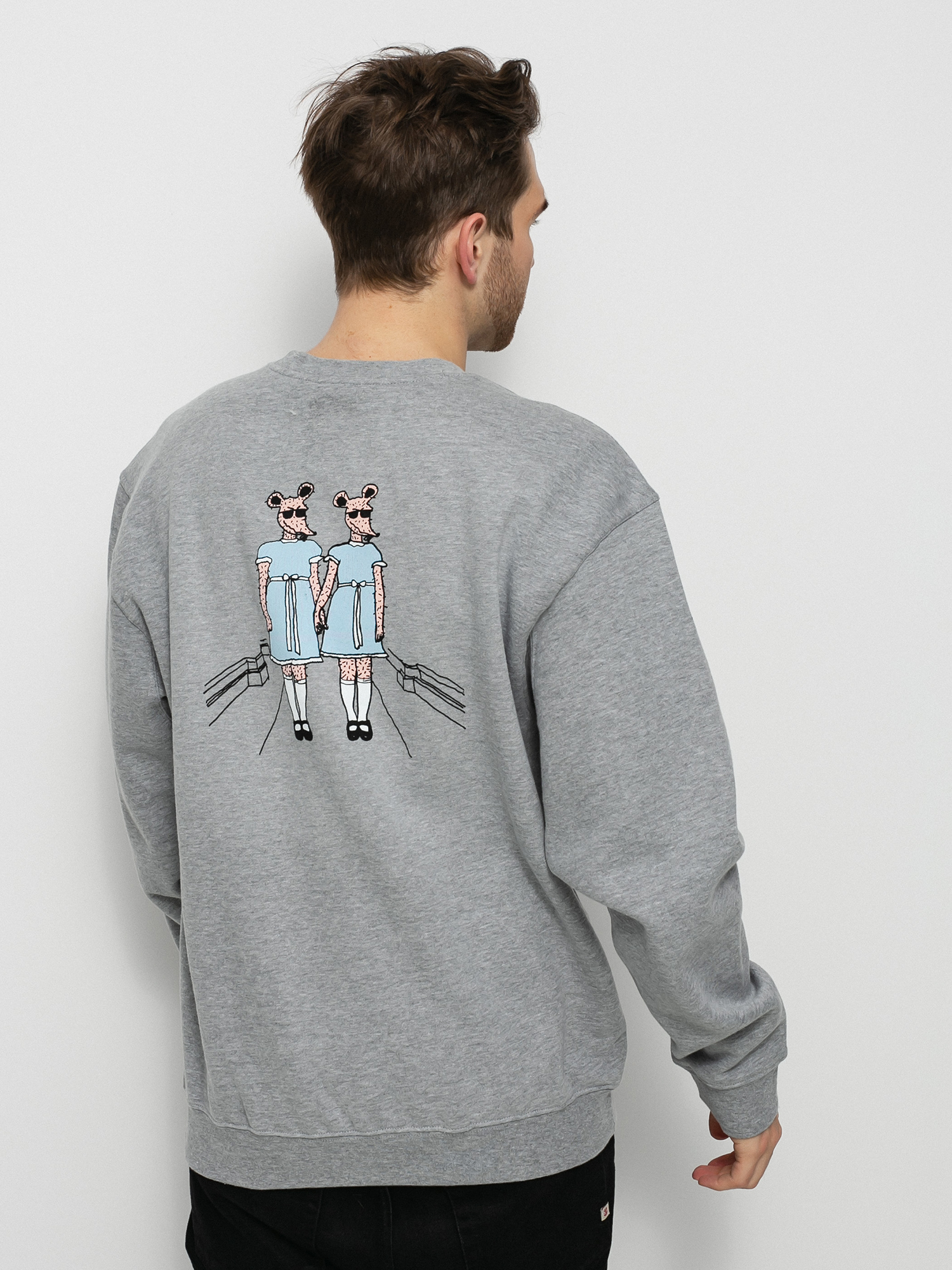 ThirtyTwo Hood Rats Twins Crew Sweatshirt (heather grey)