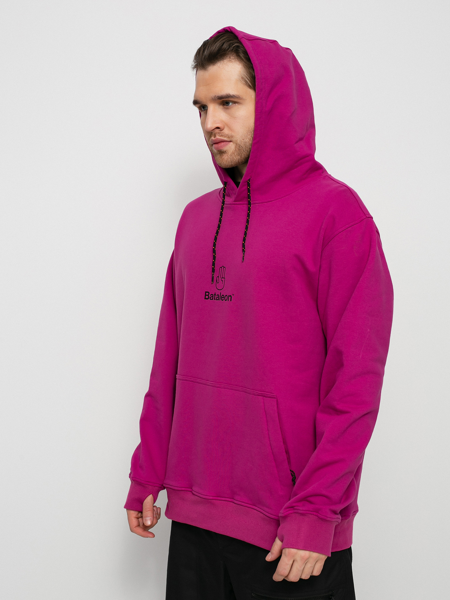 Bataleon z kapturem Snowproof HD Active sweatshirt - pink (fuchsia)