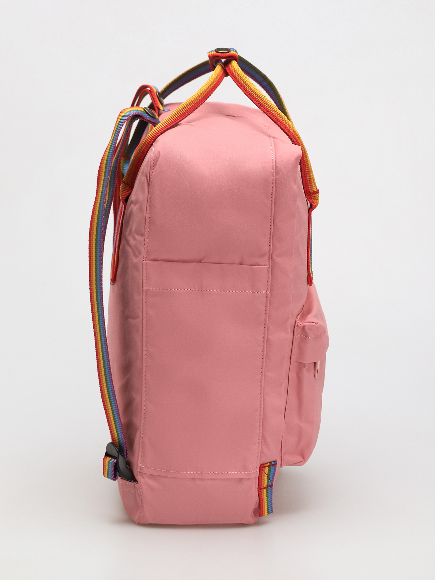 Fjallraven Kanken Rainbow Backpack (pink/rainbow pattern)