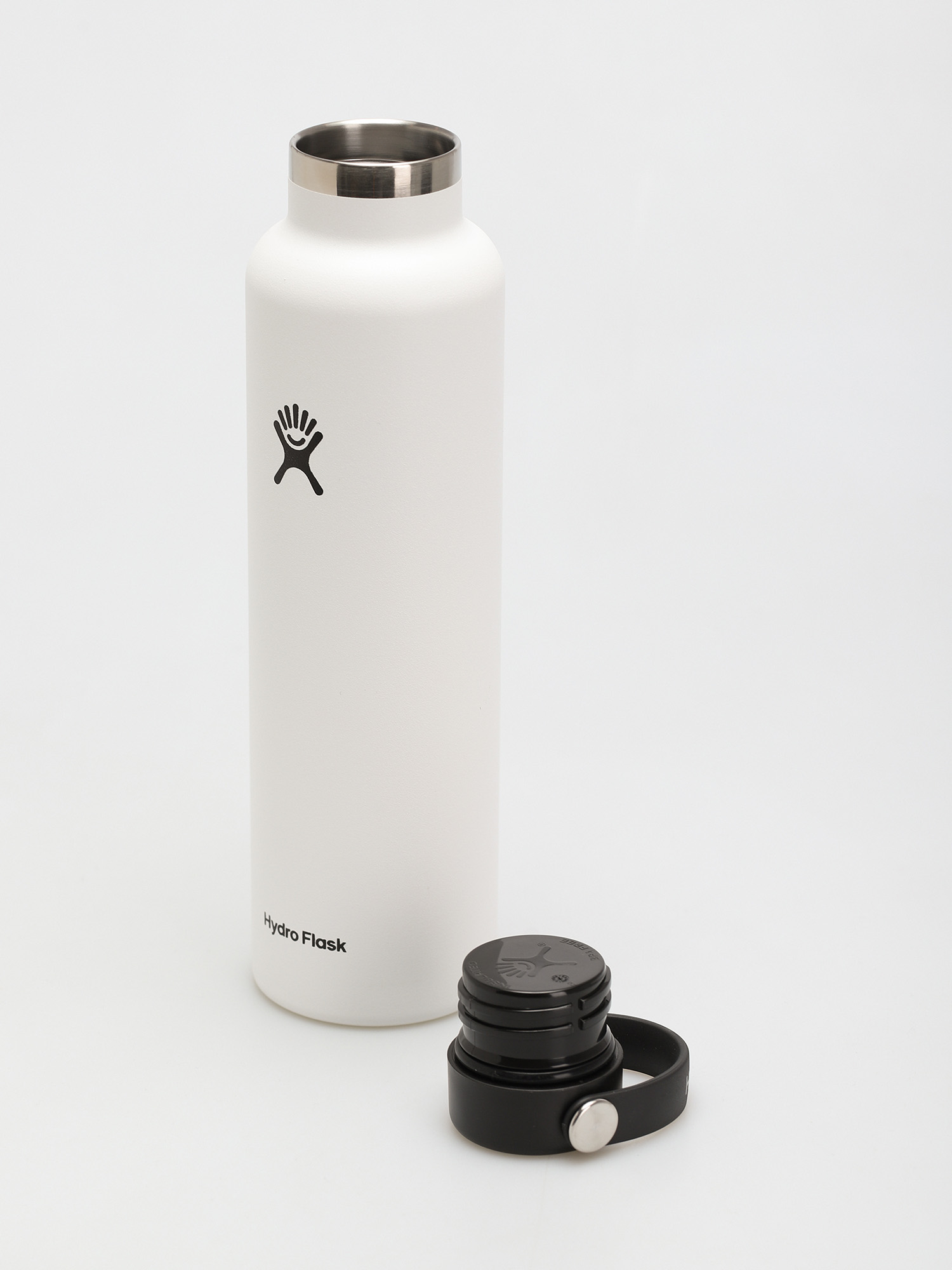 Hydro Flask bottle Standard Mouth Flex Cap 710ml (white)