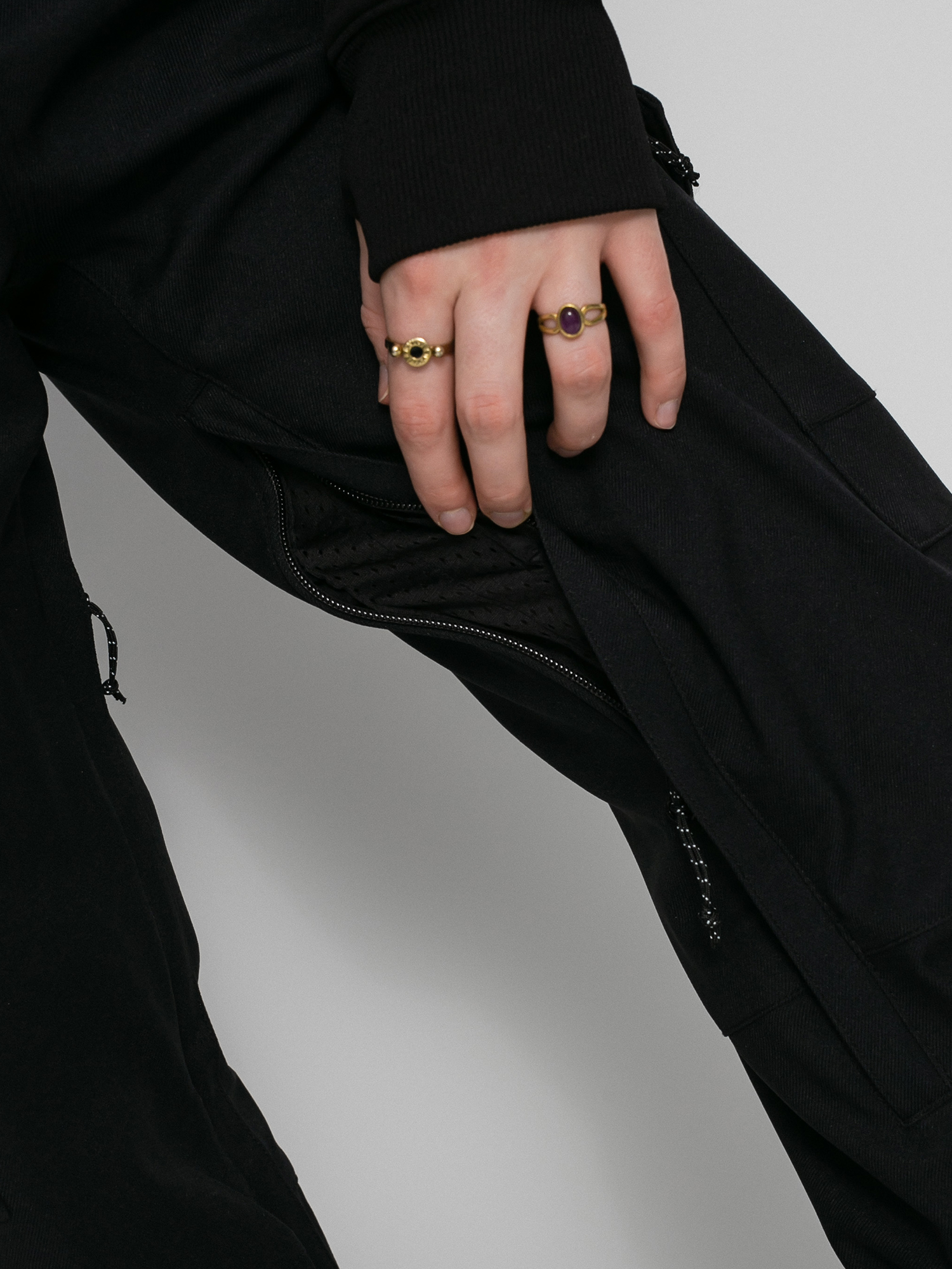 Womens Volcom Grace Stretch Snowboard pants (black)