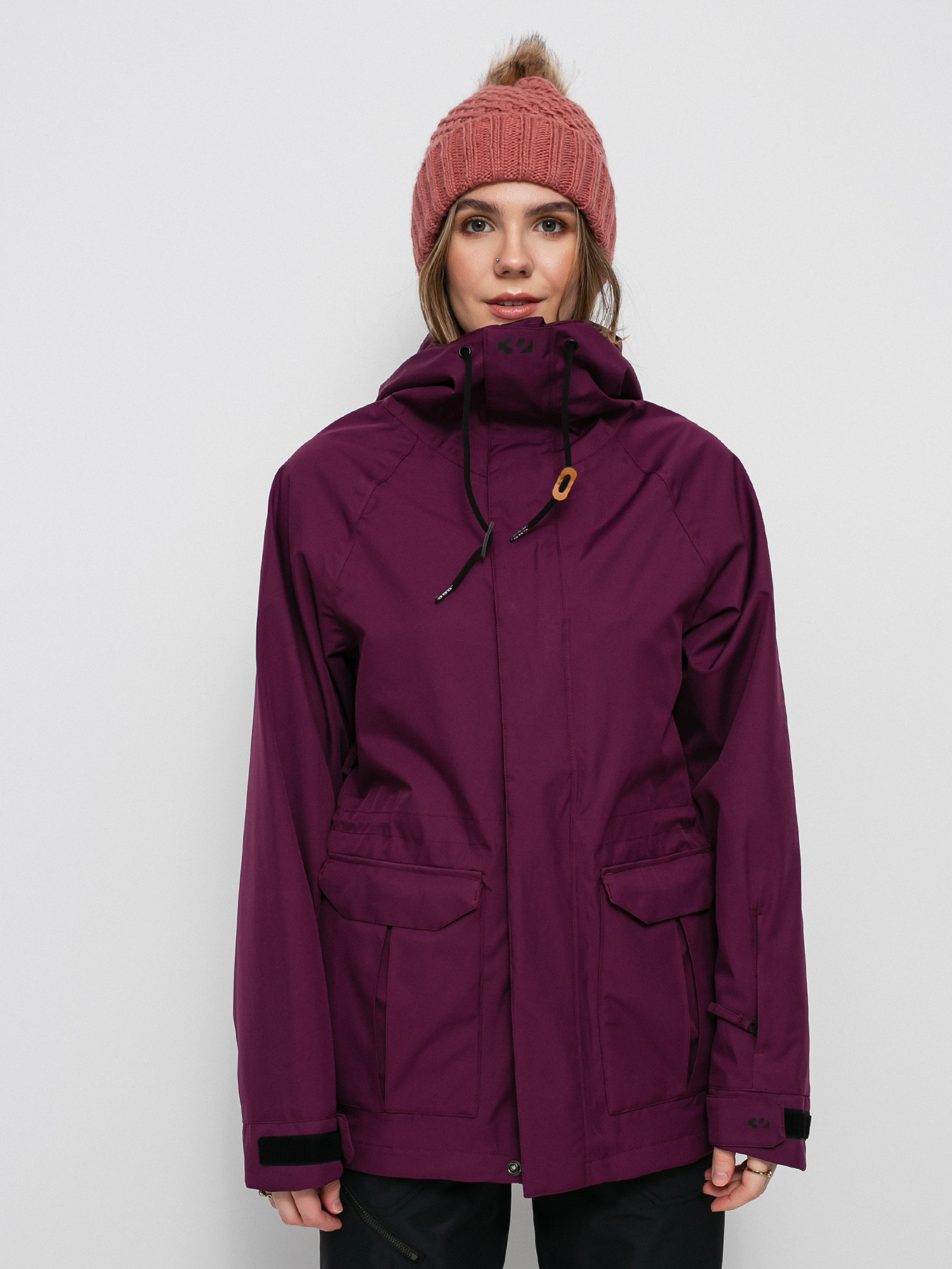 Womens ThirtyTwo Ava Snowboard jacket (deep purple)