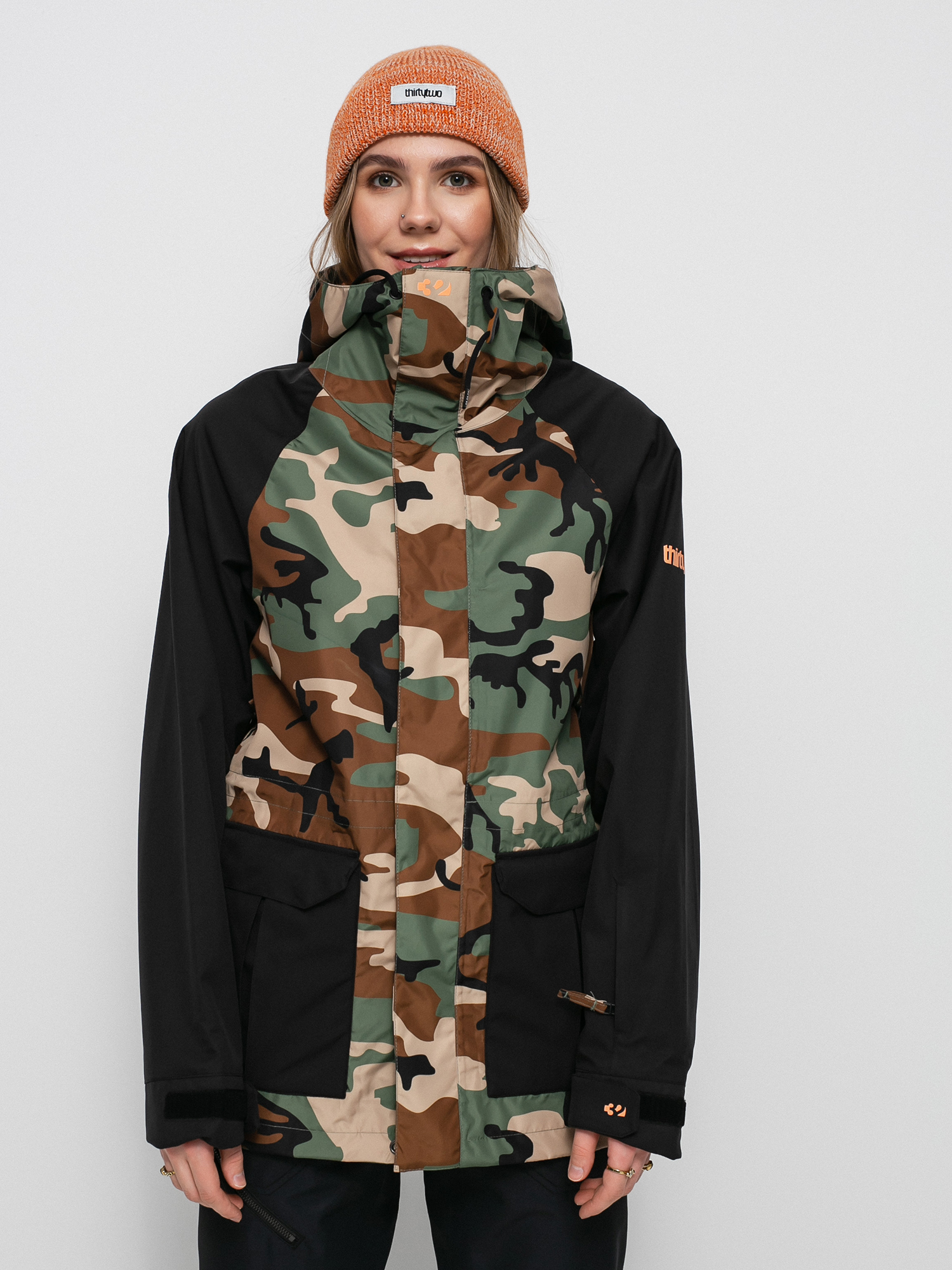 ThirtyTwo Ava Snowboard jacket Wmn camo (black/camo)