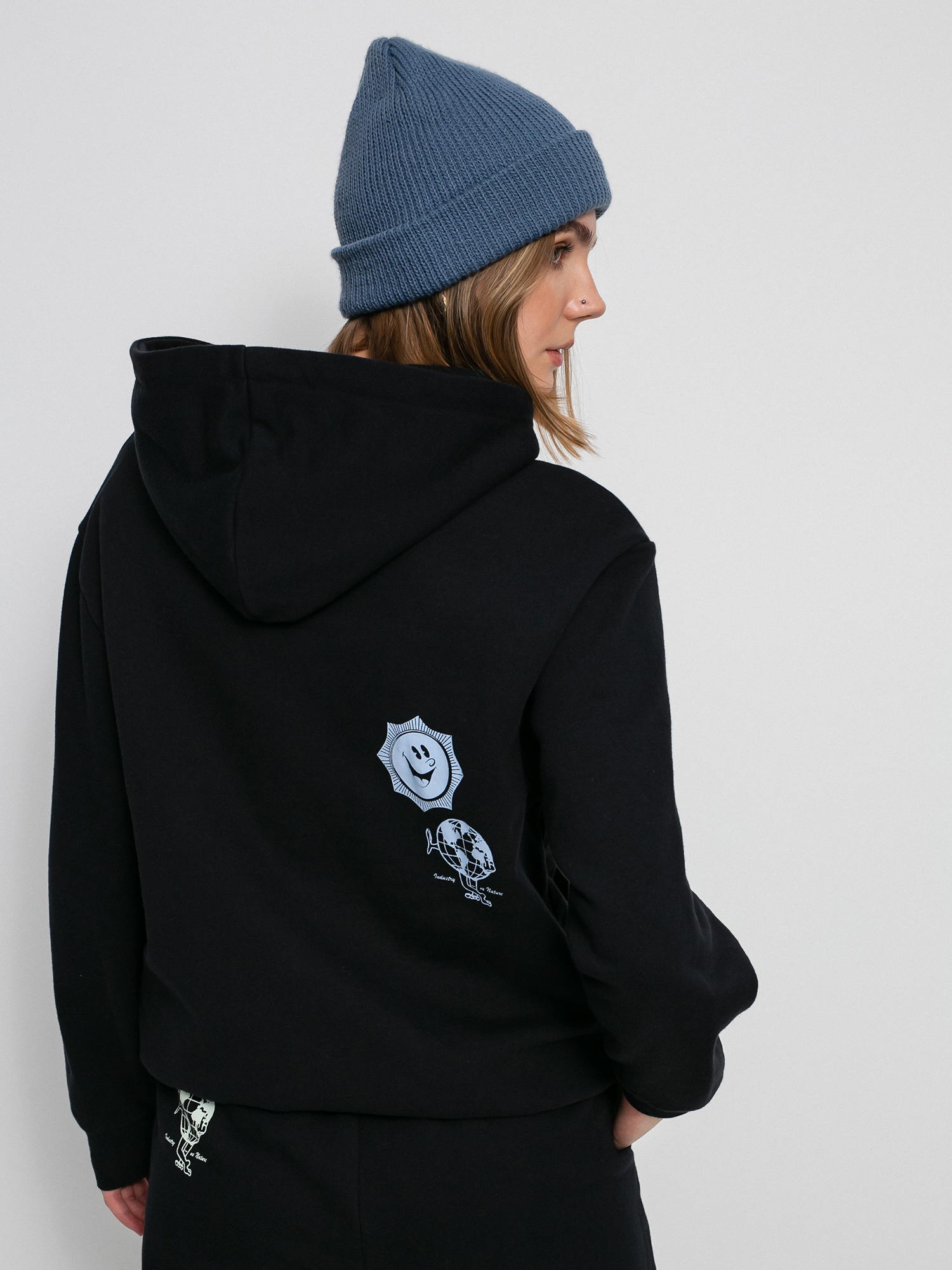 RVCA Mash Up HD Hoodie Wmn (black)